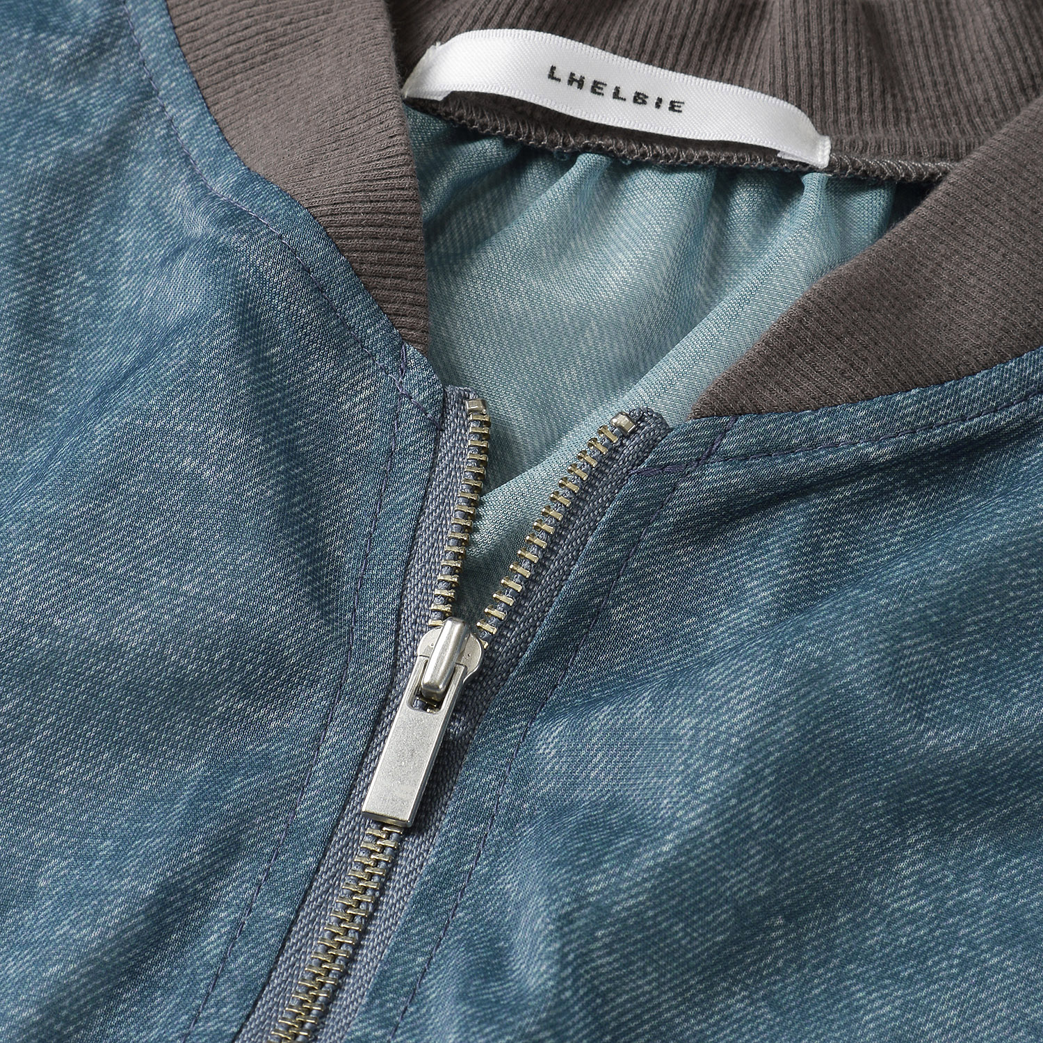 LHELBIE シアーデニムブルゾン - 画像4