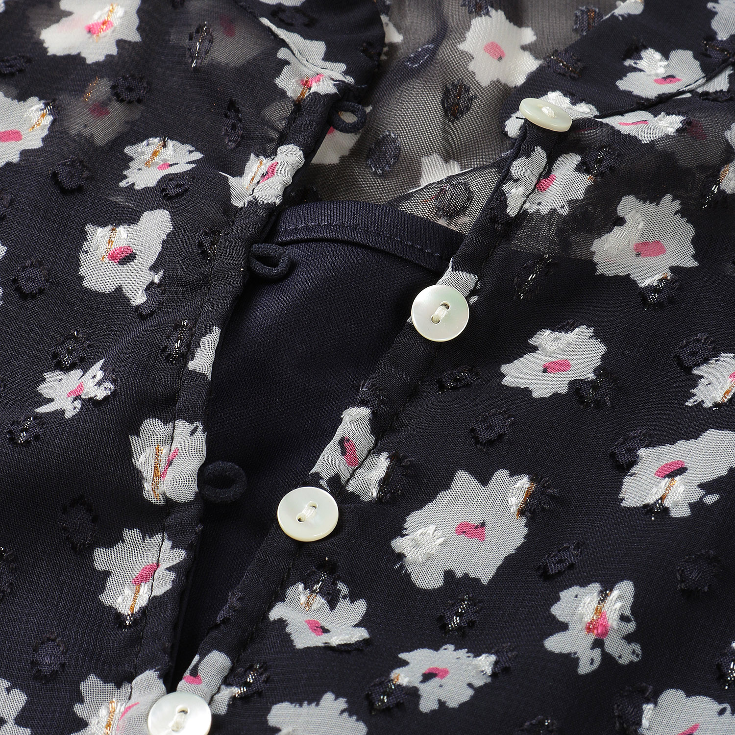 LHELBIE ラメシフォンワンピース - 画像6