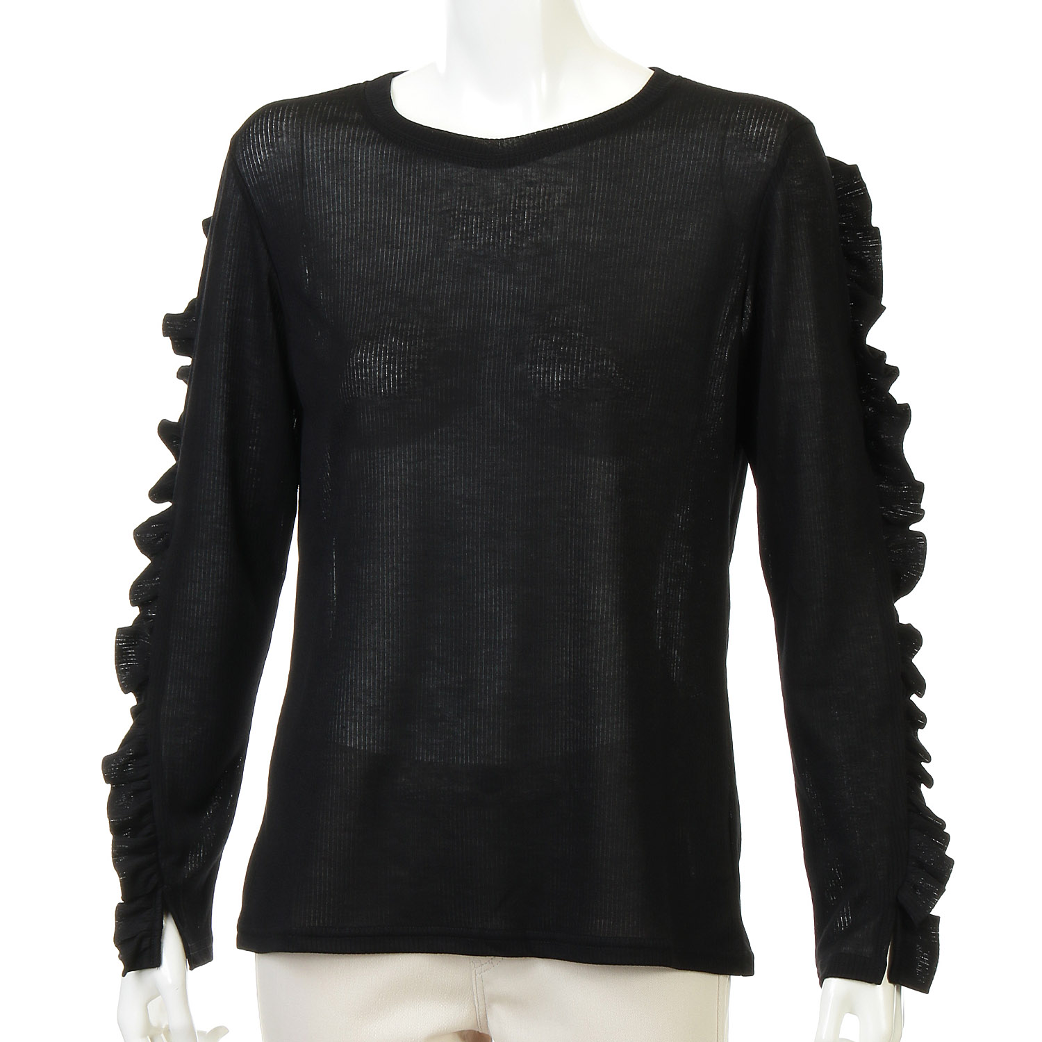 LHELBIE フリルリブトップス - 画像2