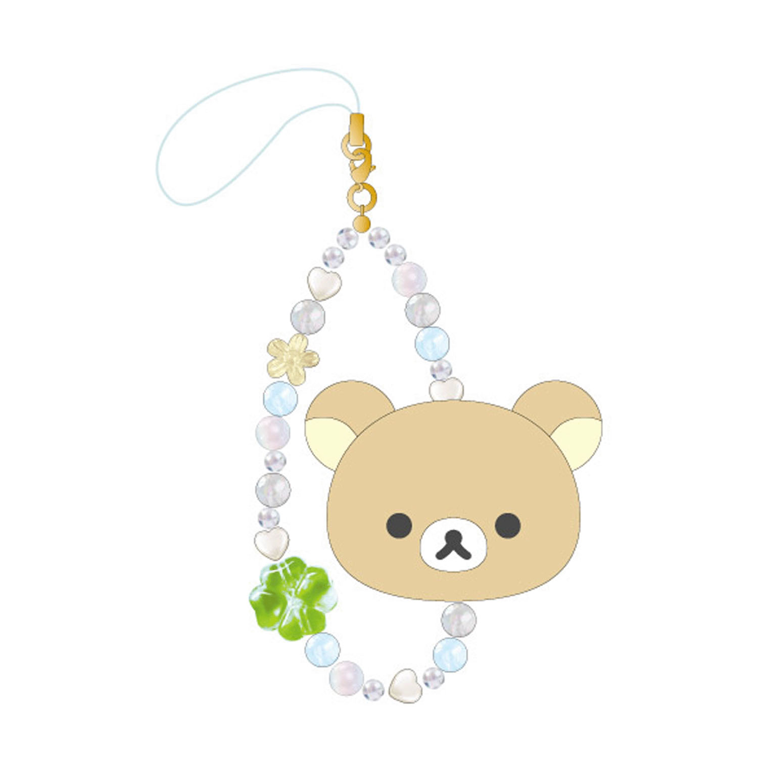 リラックマ フェイスマスコットストラップ