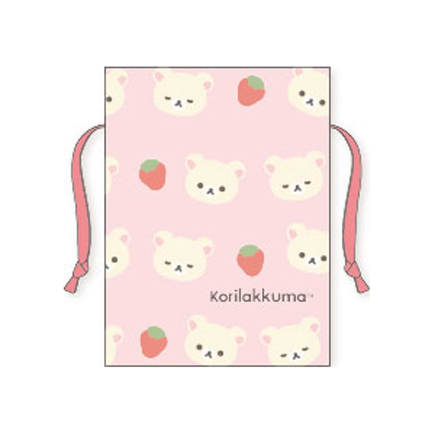 リラックマ ベーシックシリーズ 豆巾着 コリラックマ フェイス