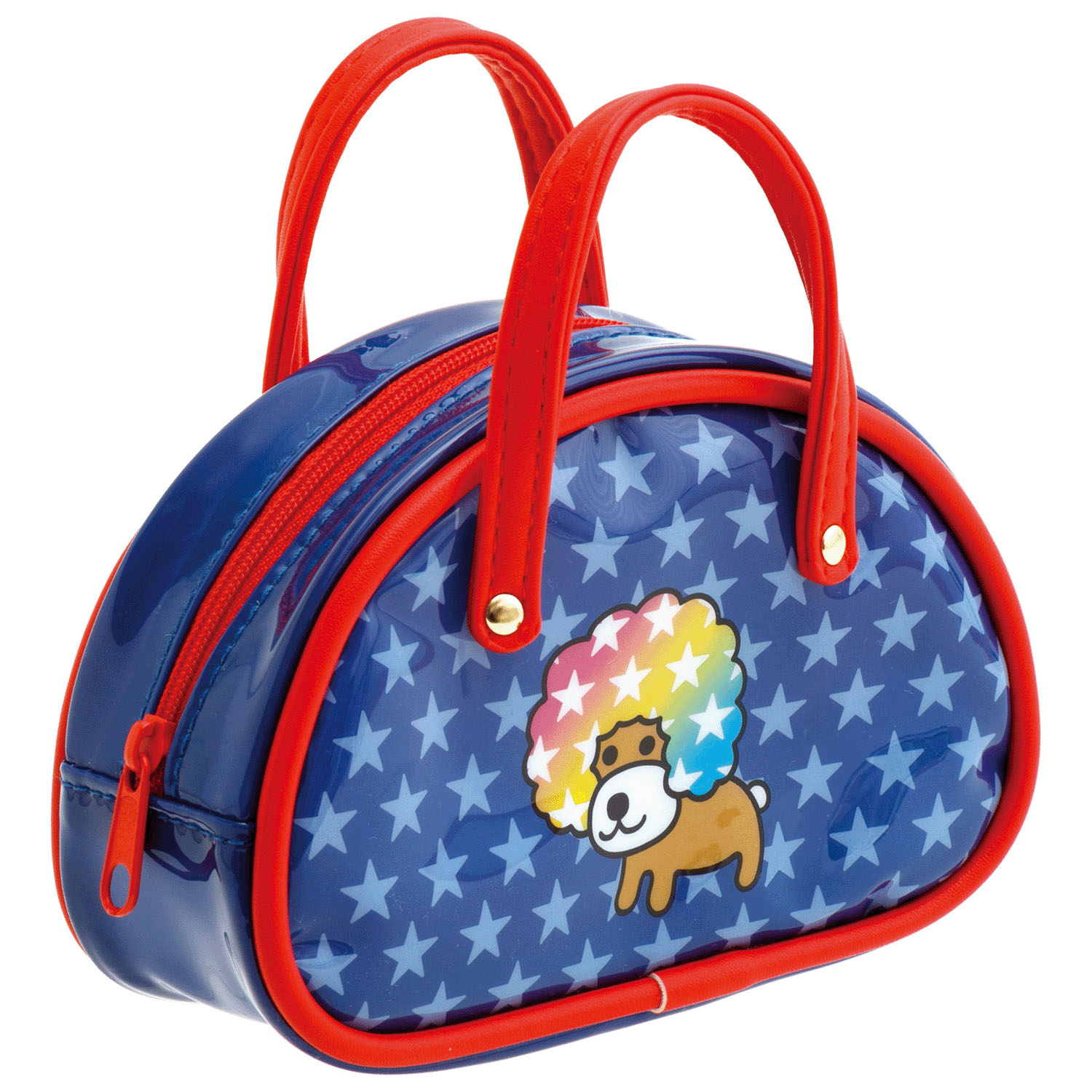 アフロ犬 ポーチ - 画像1