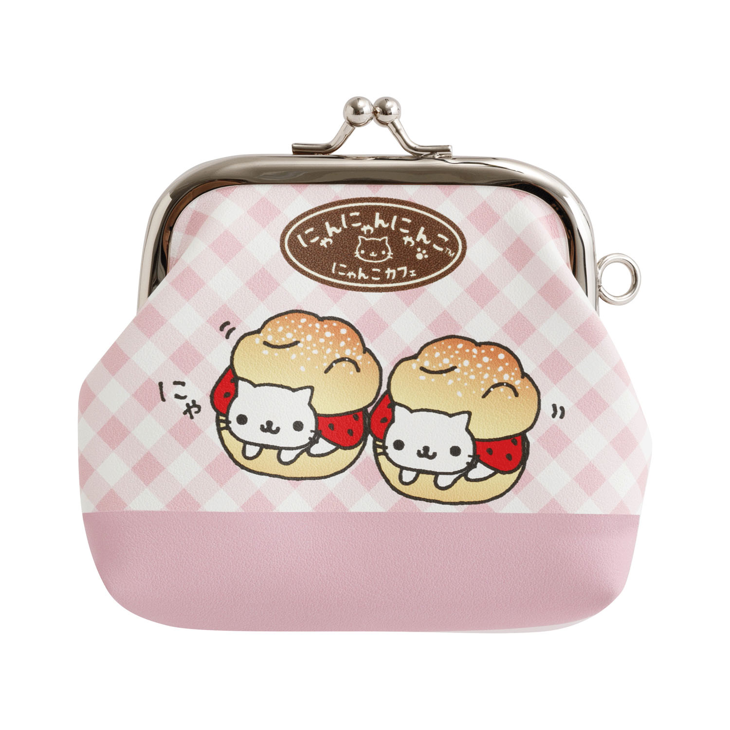 にゃんにゃんにゃんこ  がま口コインケース