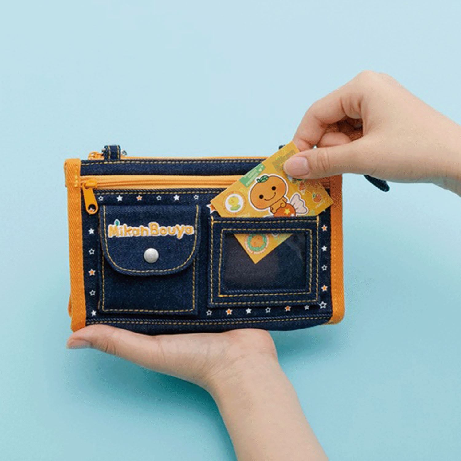 サンエックス サンエックスユニバース チェーン付ポーチ みかんぼうや - 画像2