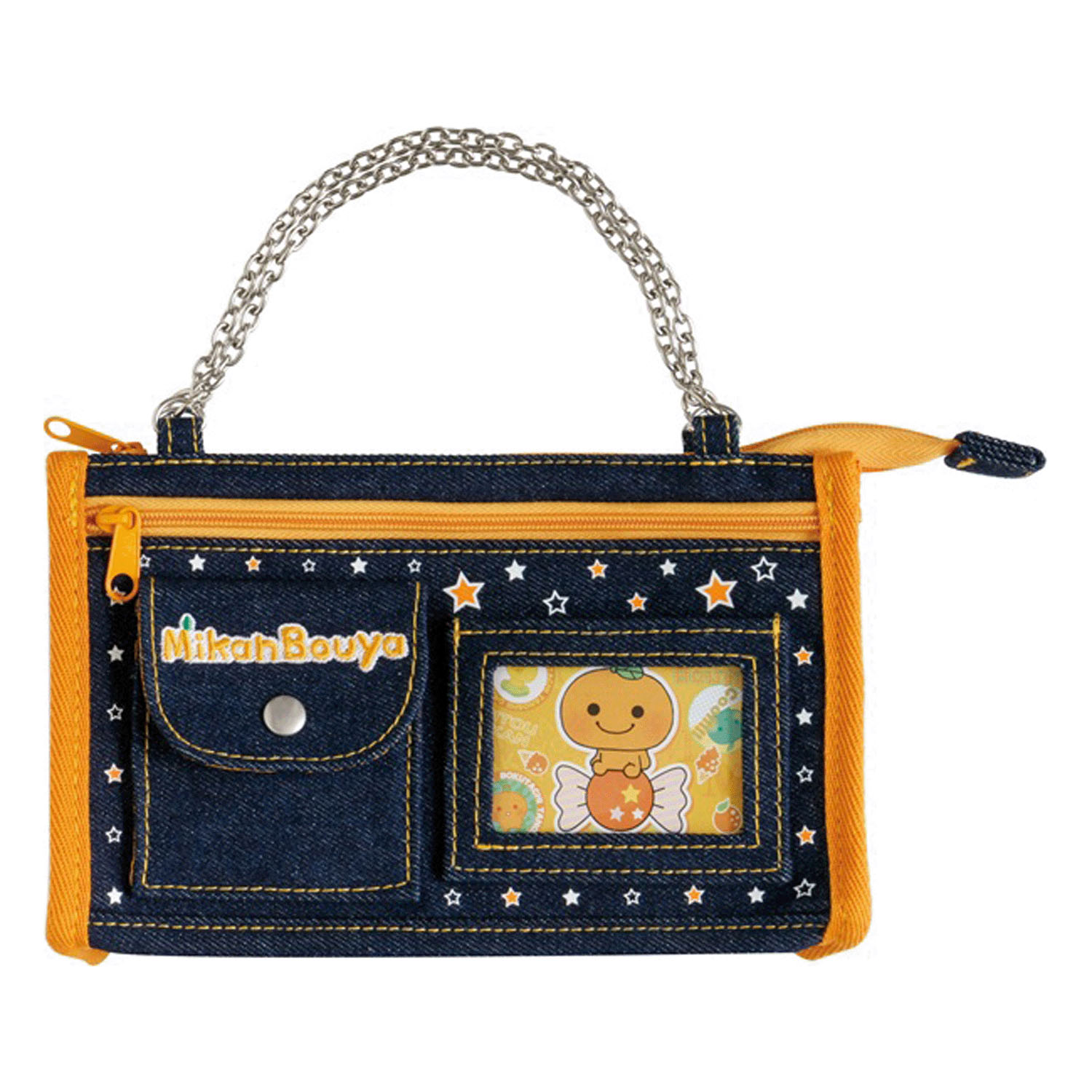 サンエックス サンエックスユニバース チェーン付ポーチ みかんぼうや - 画像1