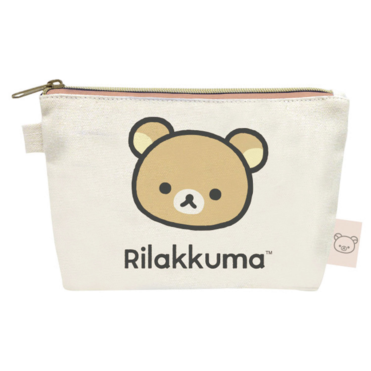 リラックマ 帆布舟形ポーチ