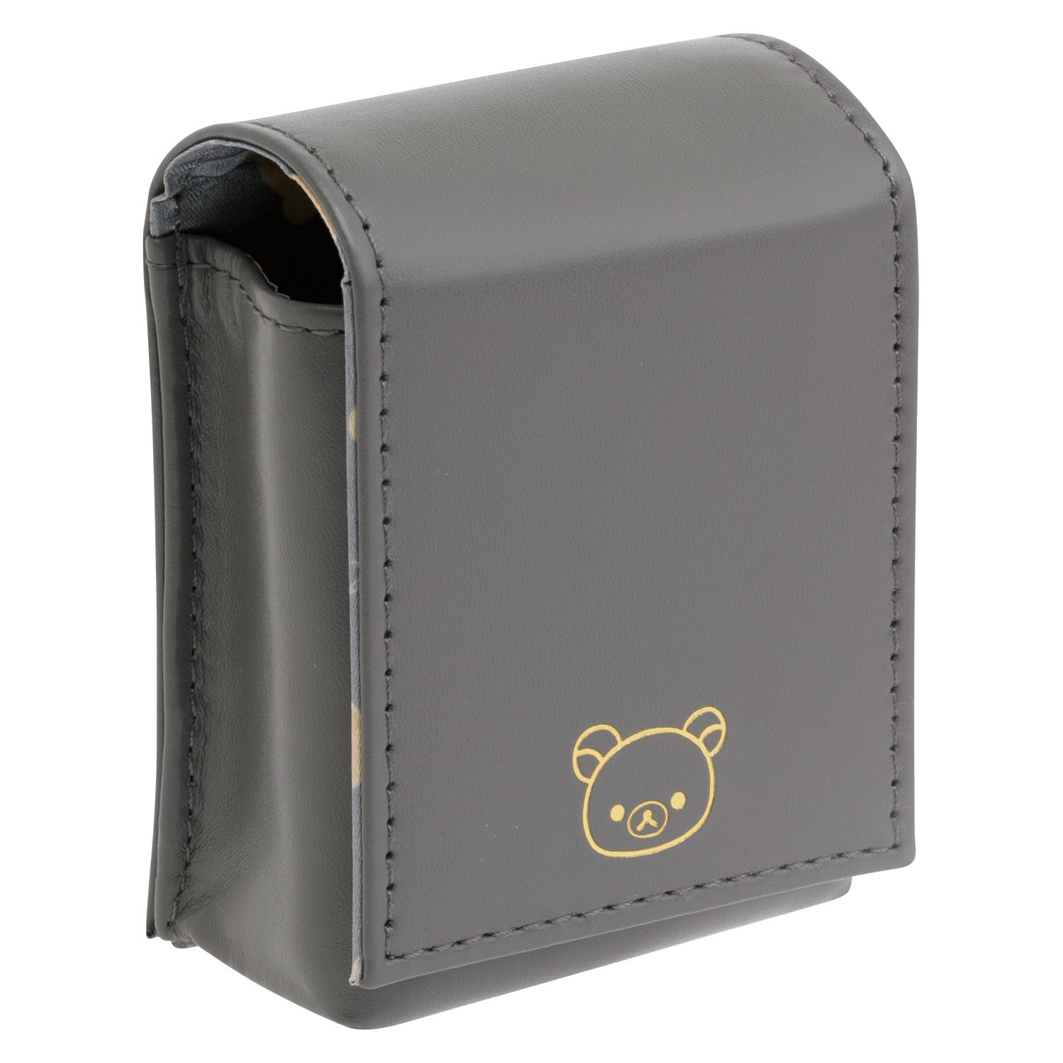 リラックマ ミニポーチ ブラック - 画像1