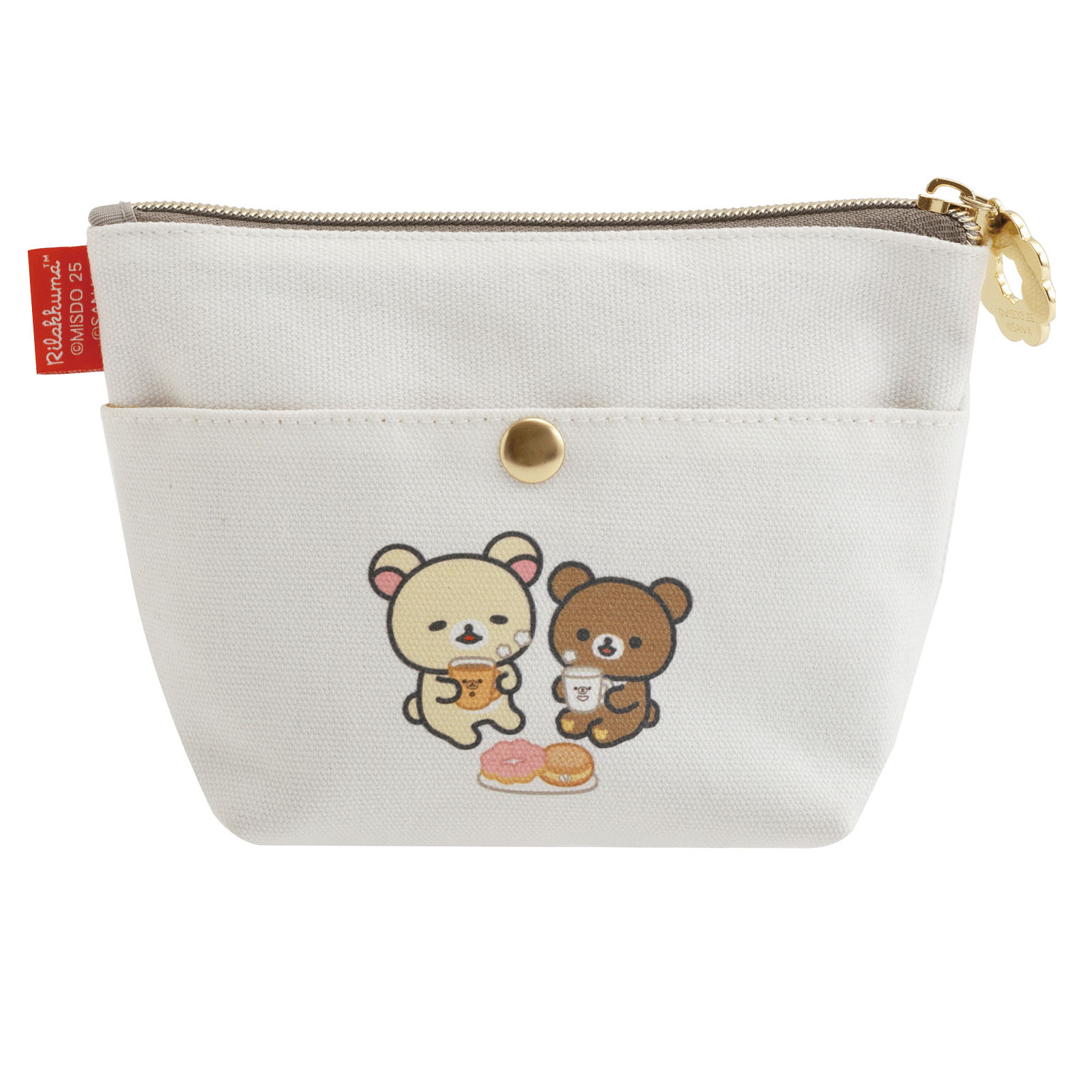 リラックマ×ミスタードーナツ ポーチ - 画像2