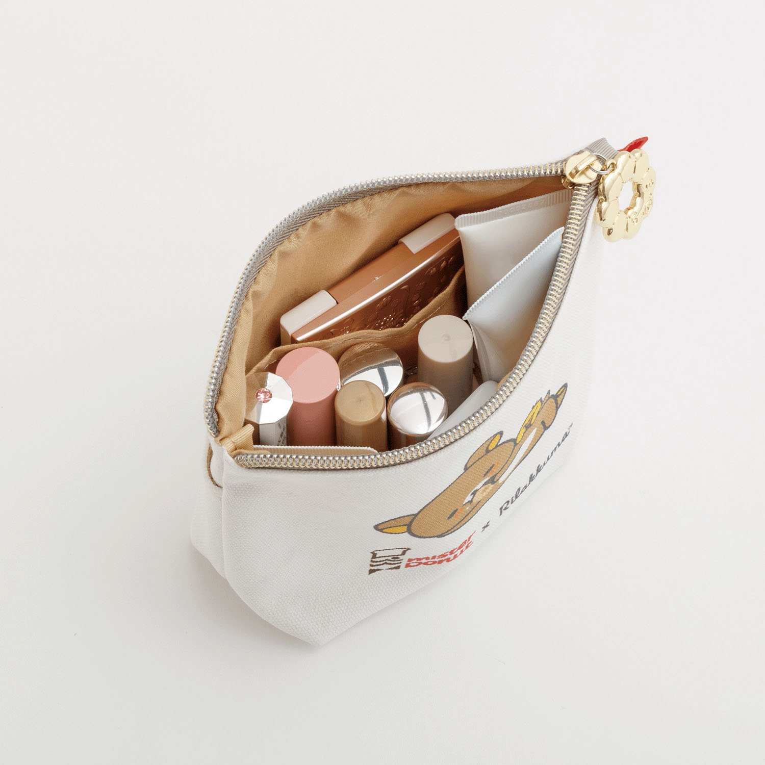 リラックマ×ミスタードーナツ ポーチ - 画像4