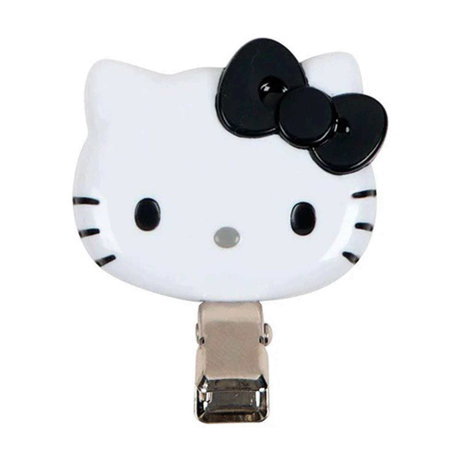 ハローキティ 前髪クリップミニ ブラック - 画像4