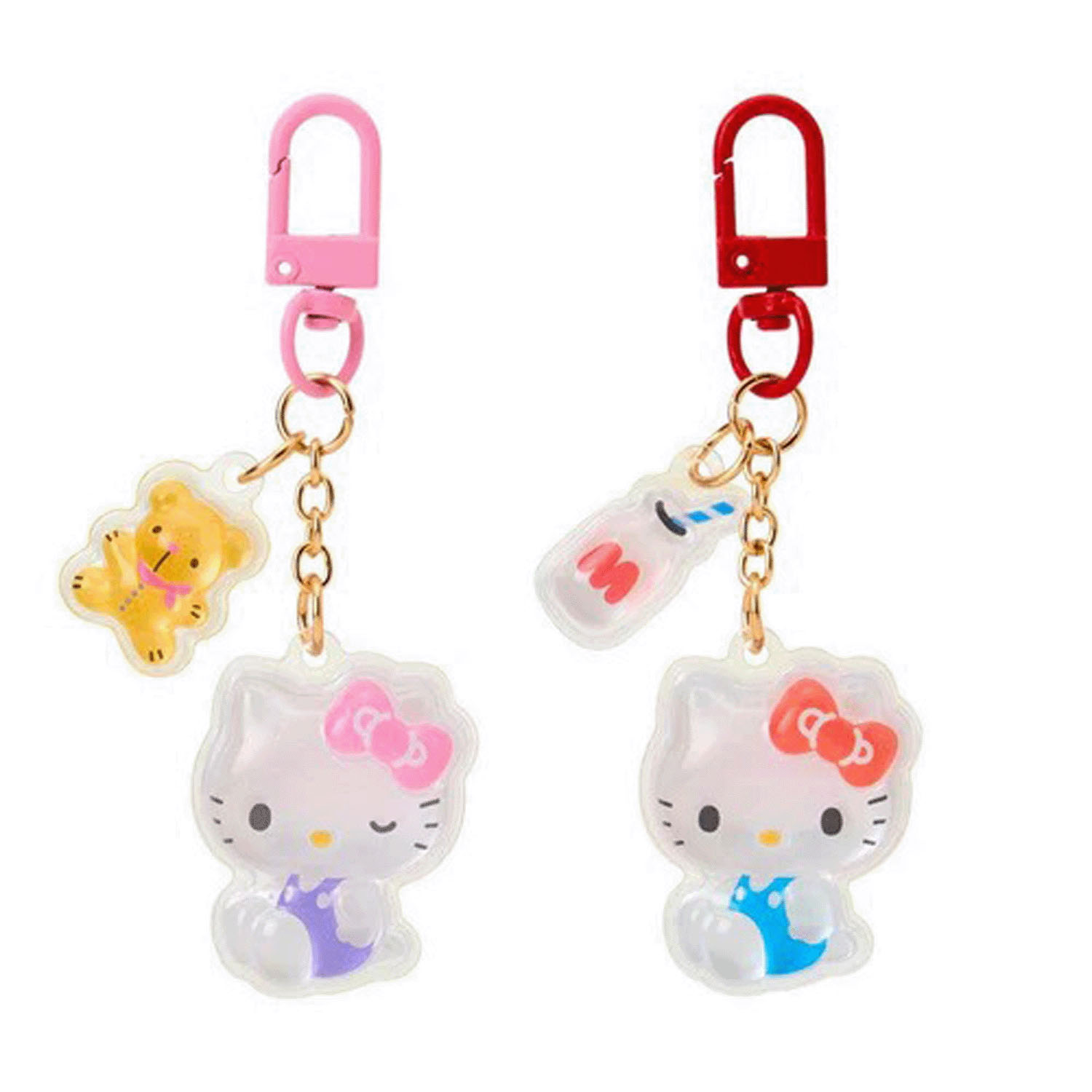 サンリオ ハローキティ アクリルキーホルダー お揃いニコにこ - 画像1