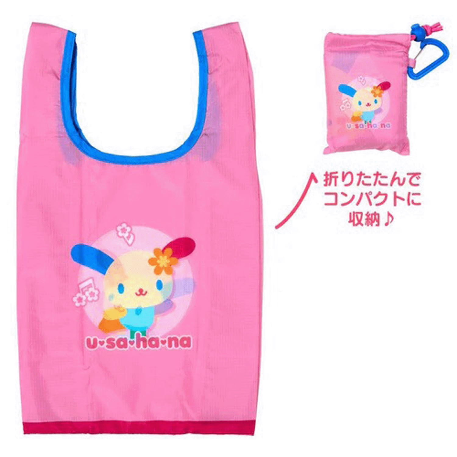 サンリオ ウサハナ エコバッグS 窓 - 画像6