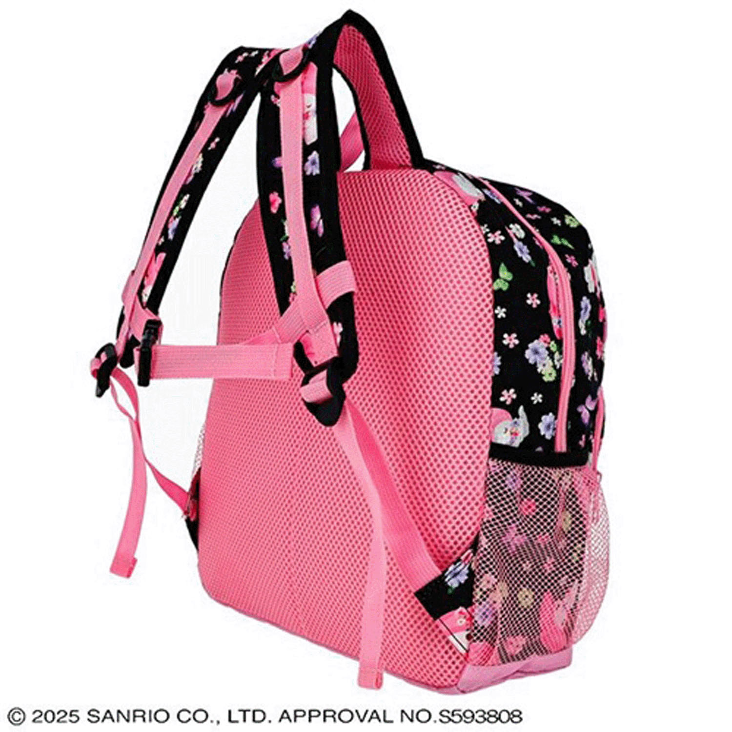 マイメロディリュックサック ブラックフラワー - 画像2