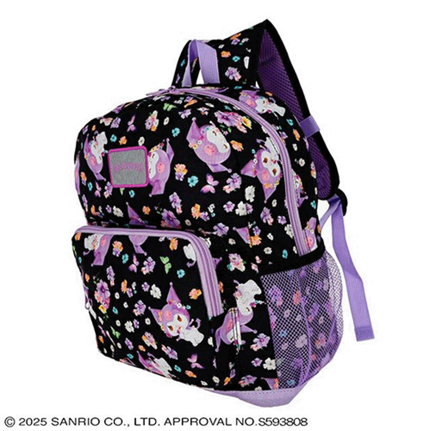 クロミリュックサック ブラックフラワー