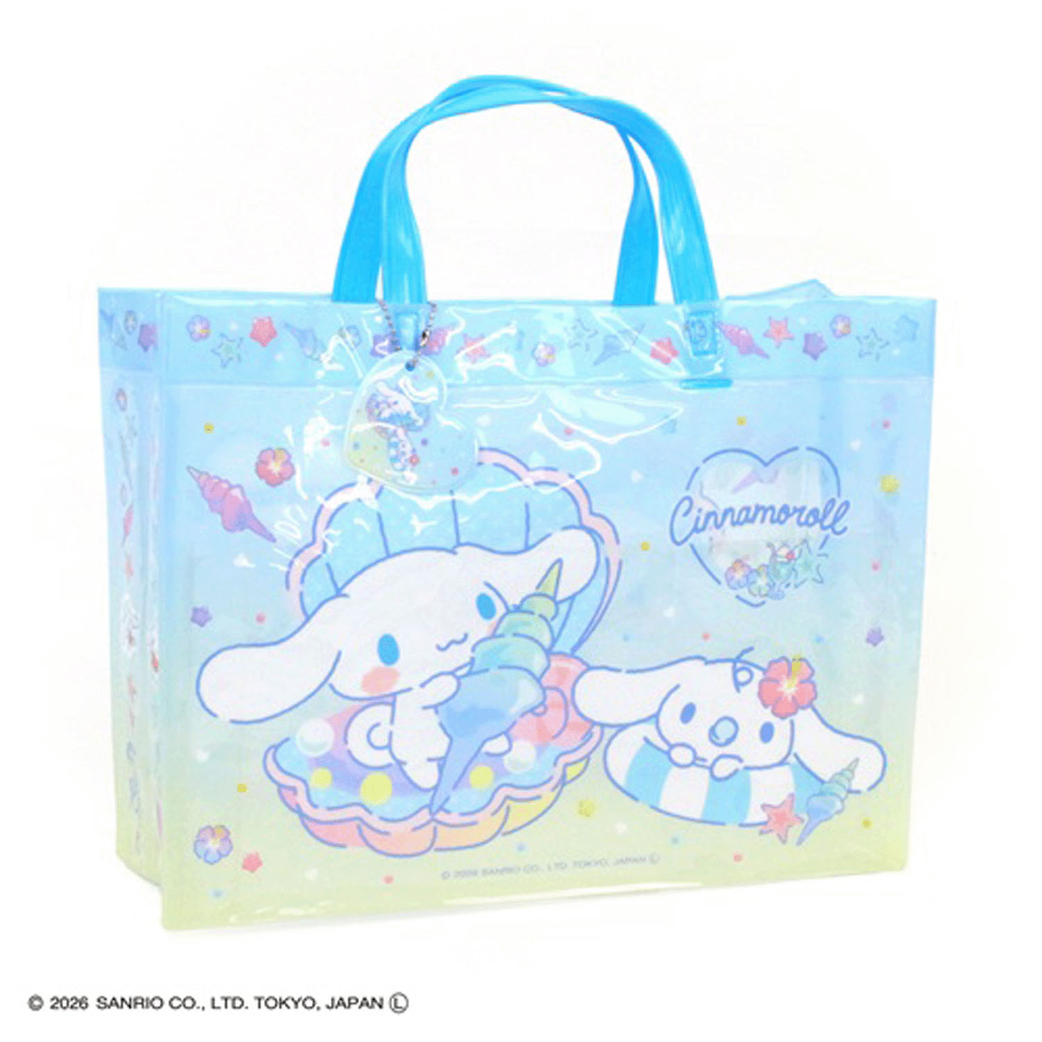 サンリオ シナモロール マチありビーチバッグ サックス - 画像1