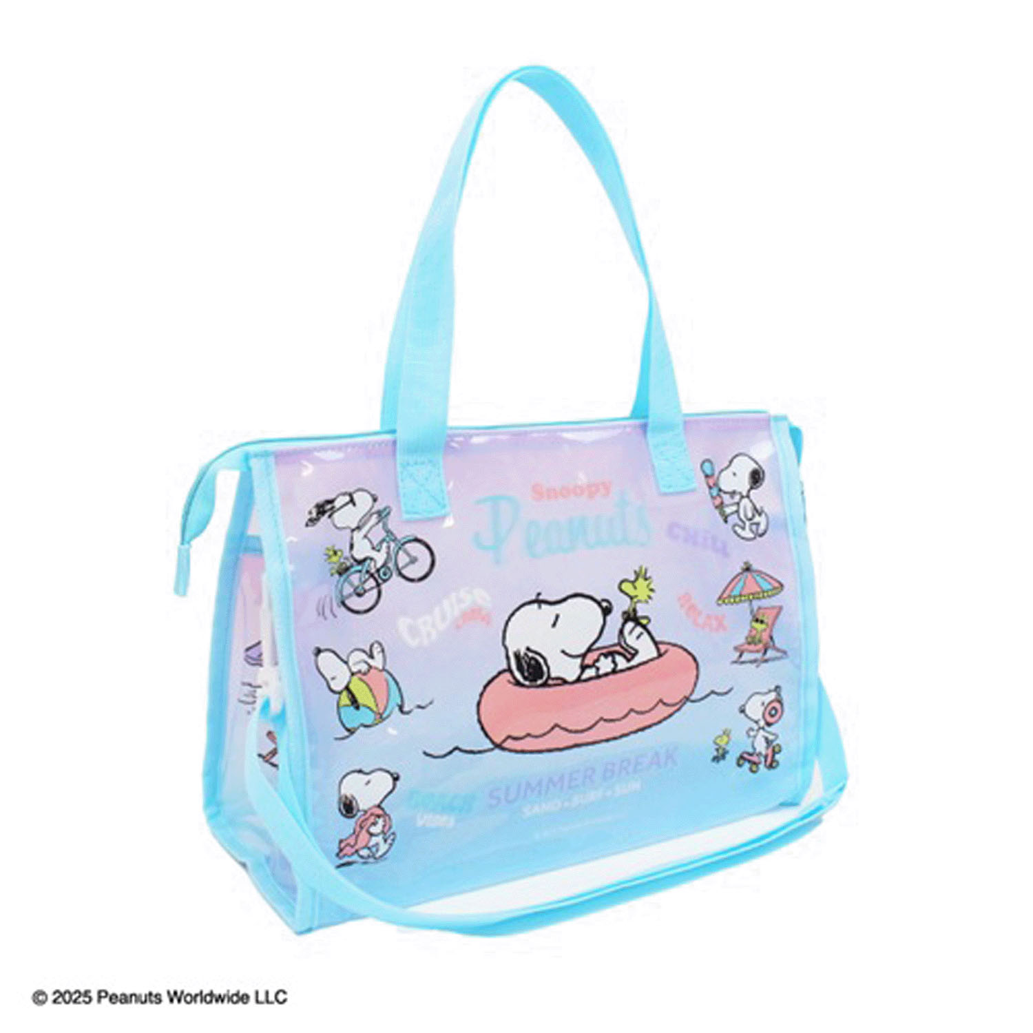ピーナッツ スヌーピー マチありビーチバッグ - 画像1
