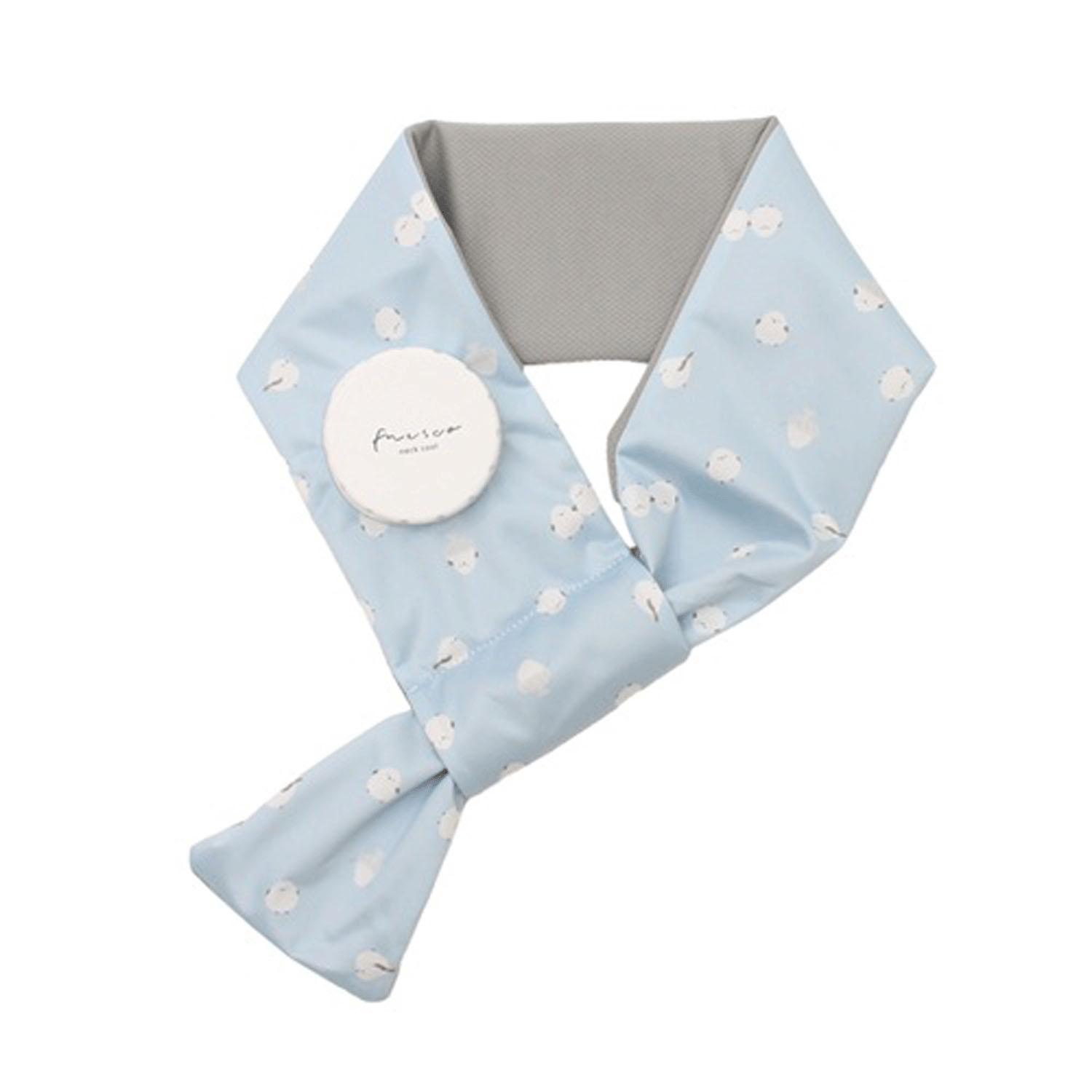 冷感氷のうマフラー シマエナガ - 画像1