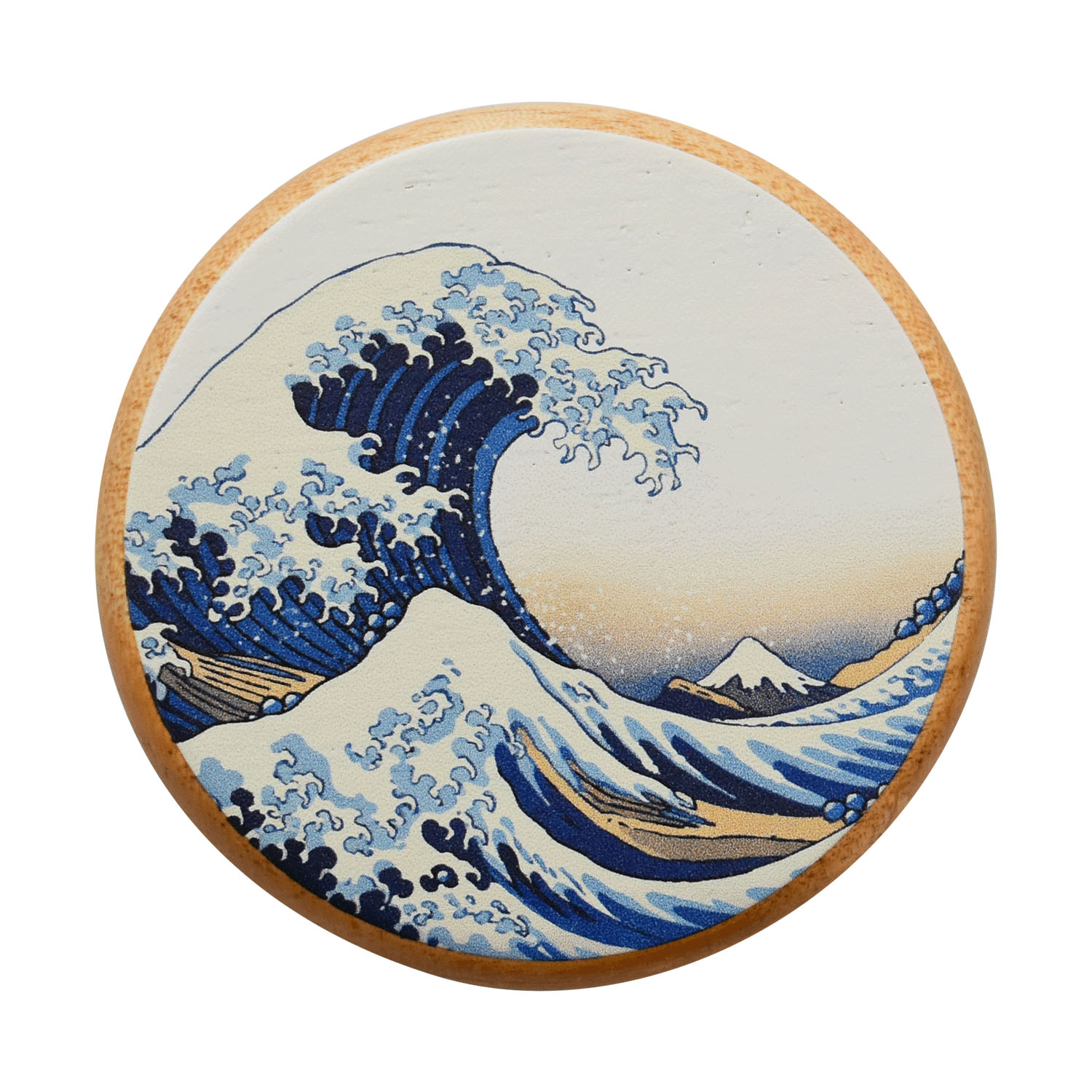 マグネット付木バッジ - 画像3