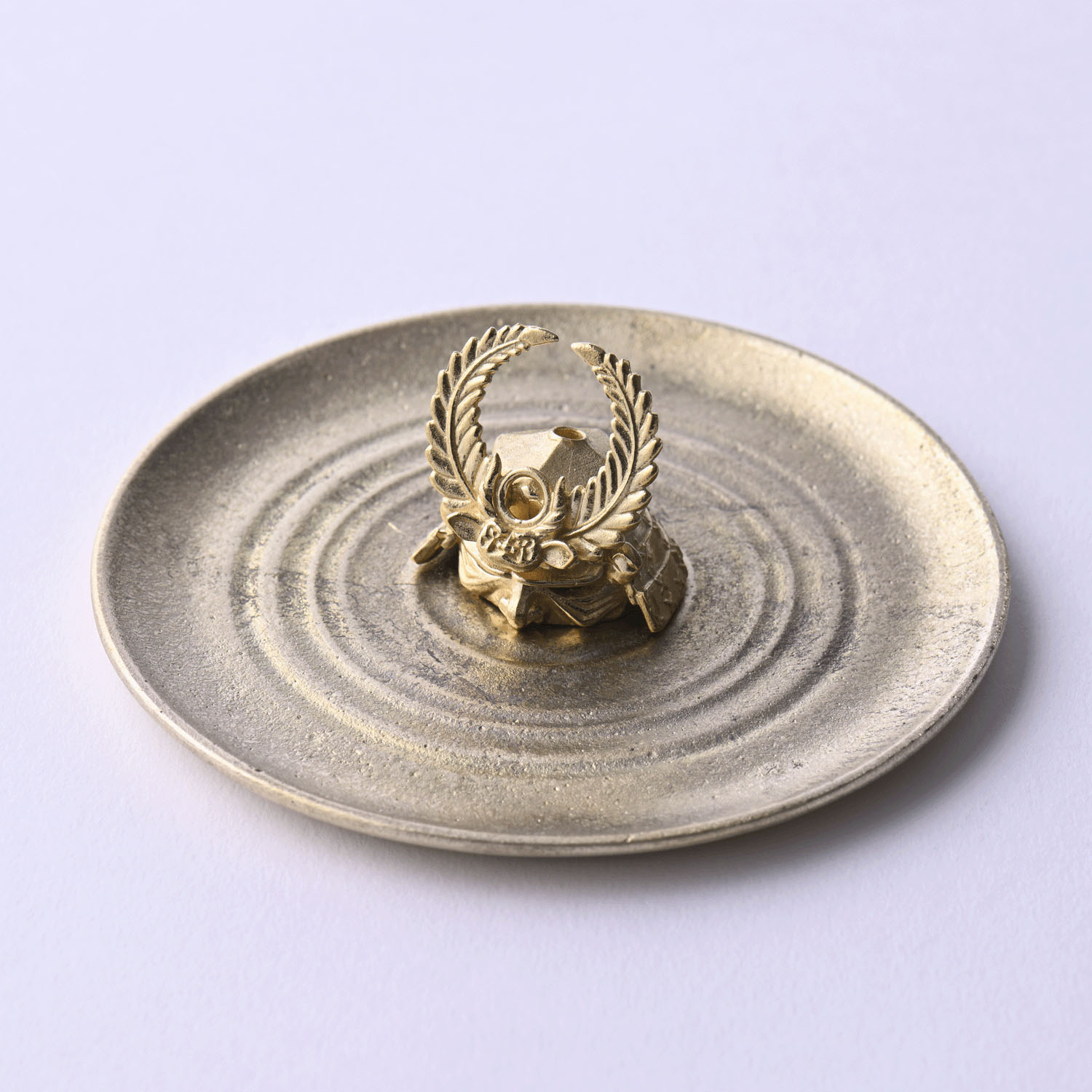 銀雅堂 皿付き香立 徳川 - 画像2