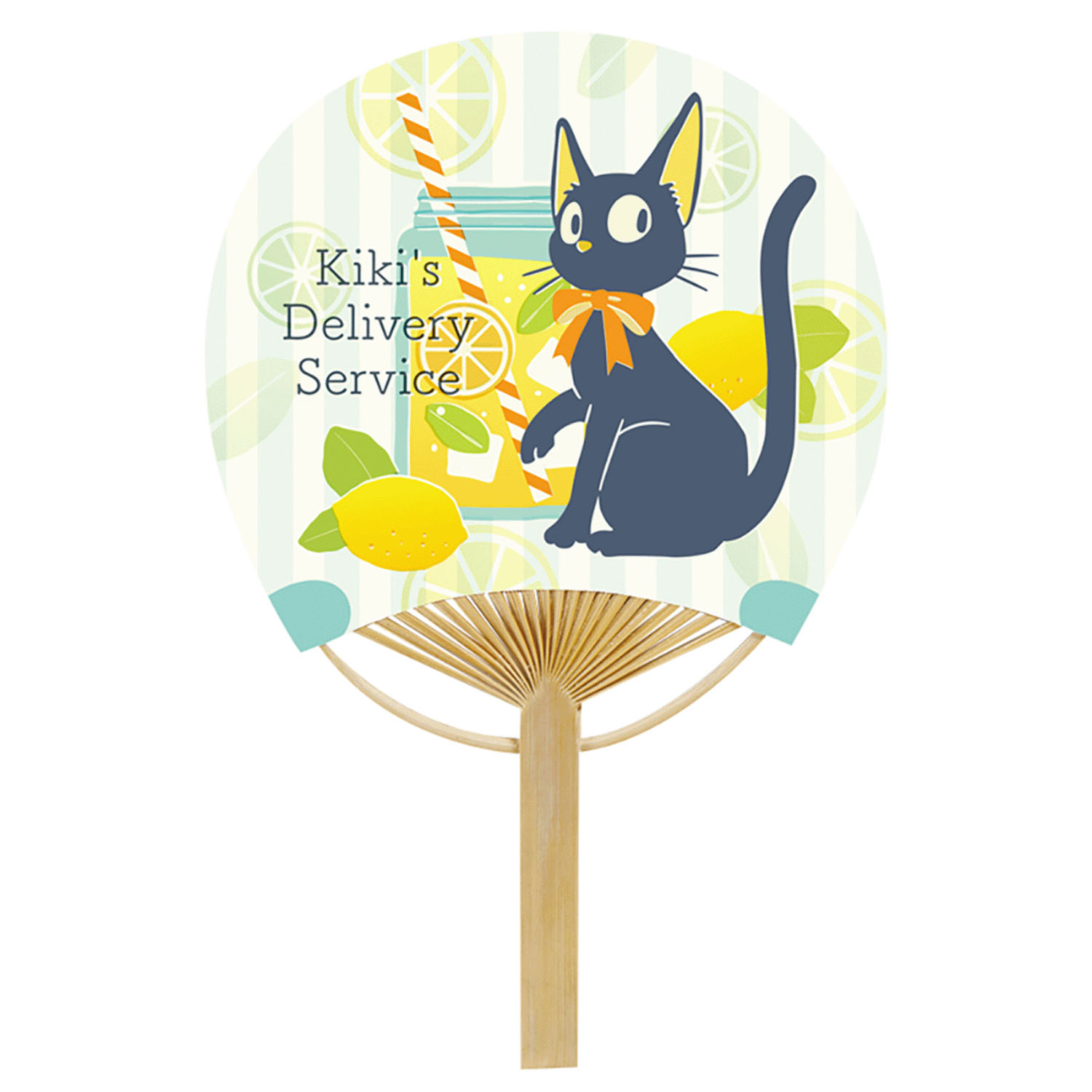 魔女の宅急便 竹うちわ豆だより 檸檬 - 画像1