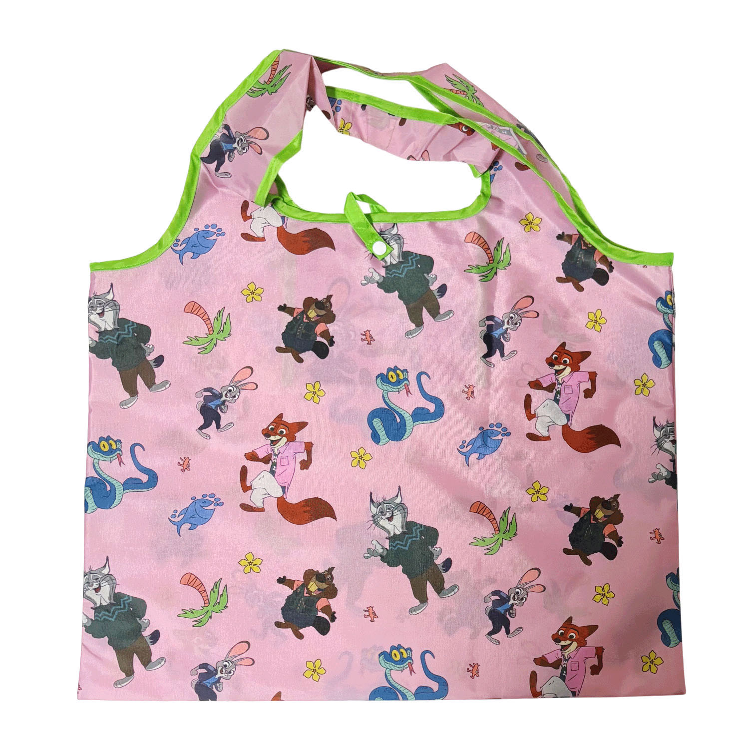 ZOOTOPIA2 くるくるショッピングバッグ 総柄