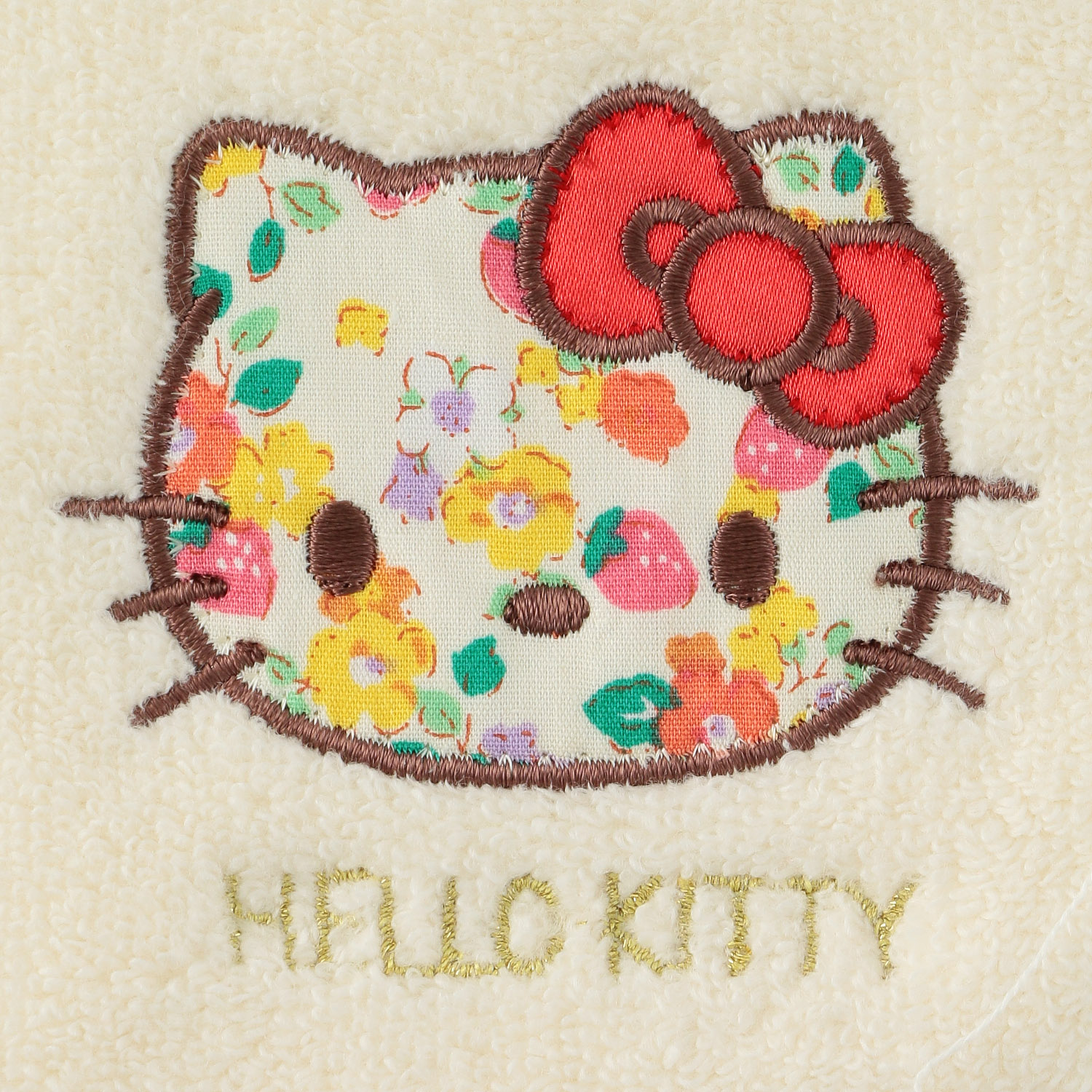 サンリオ ハローキティ タオルハンカチ イエロー - 画像2