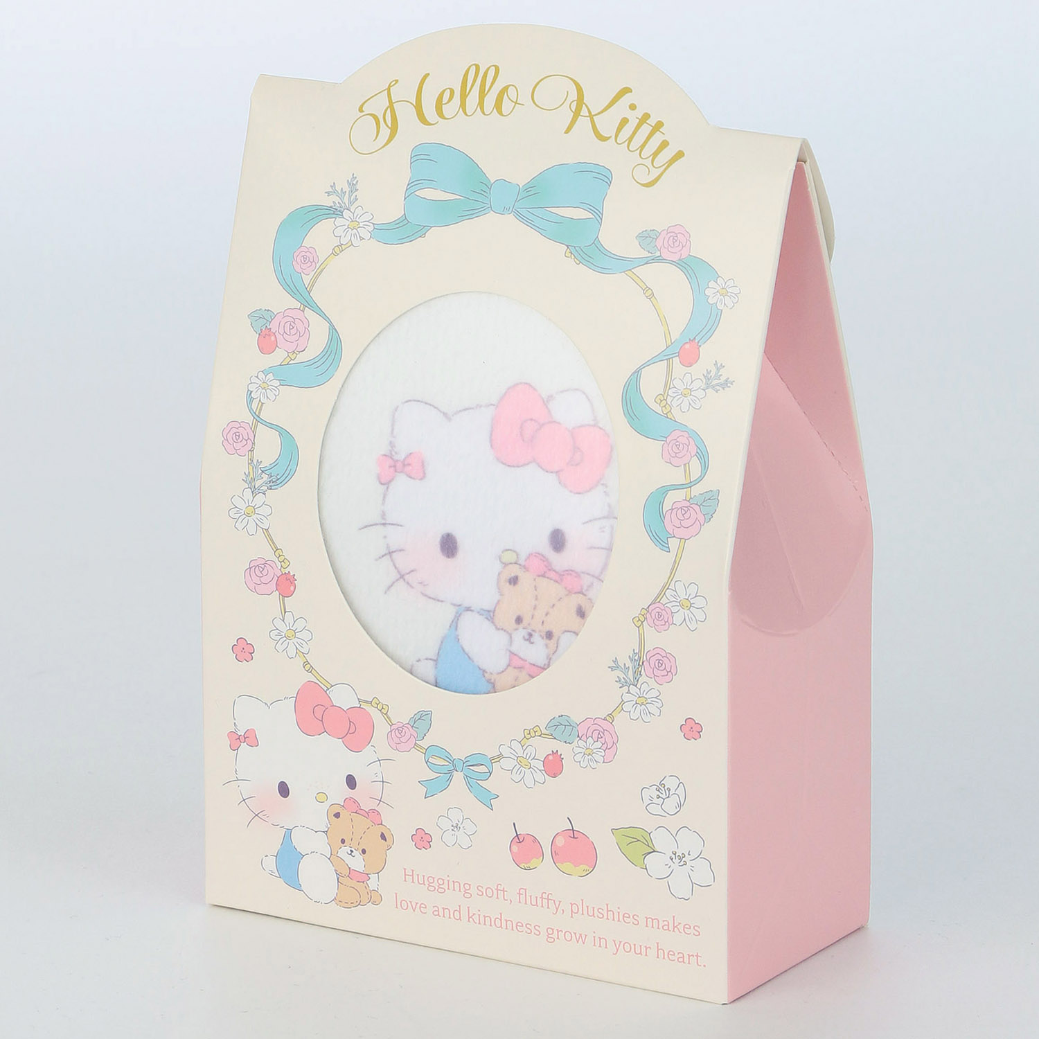 サンリオ ハローキティ タオルハンカチ フルーツ柄 - 画像1