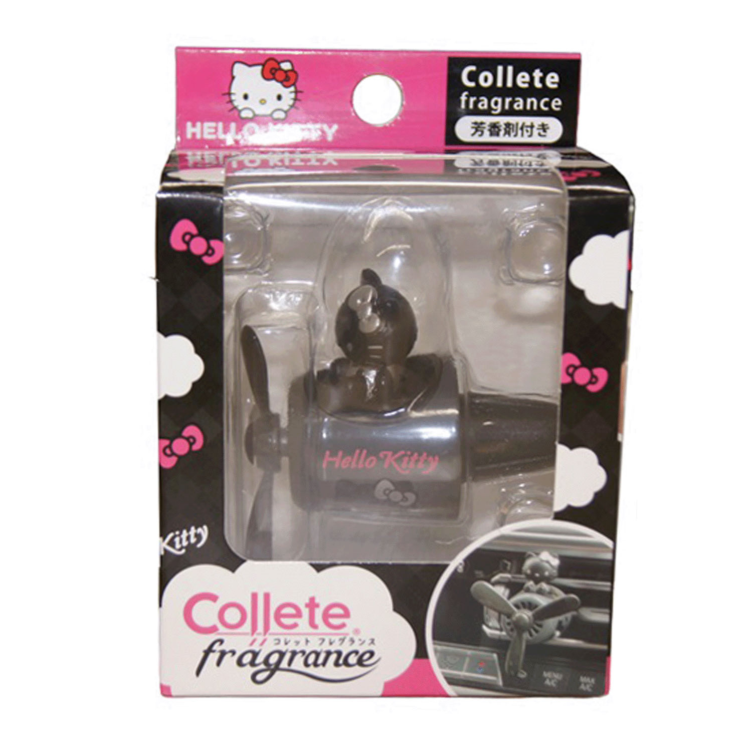 サンリオキャラクターズ コレットフレグランス ハローキティ（ブラック） - 画像2