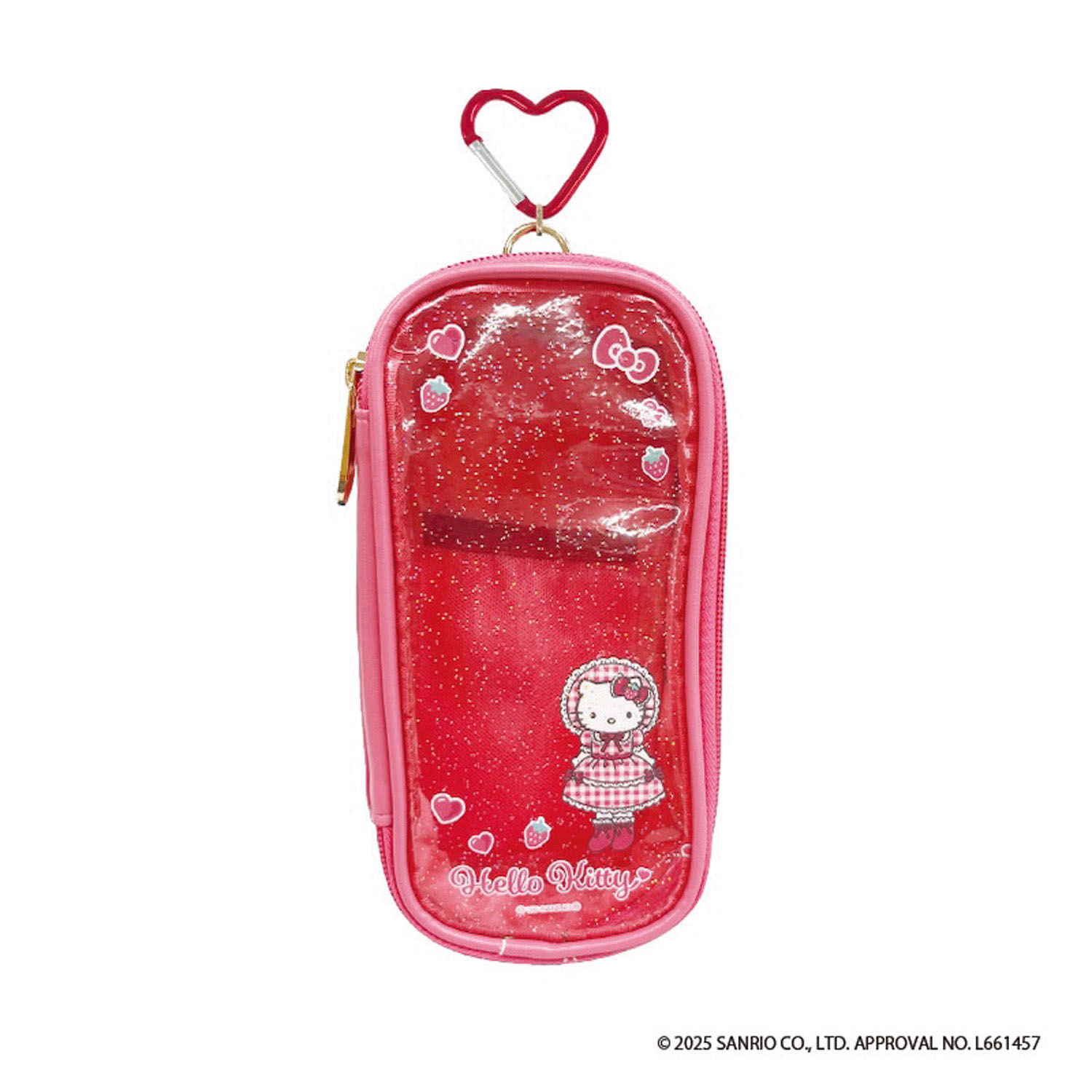 ハローキティコスメポーチ（レッド）