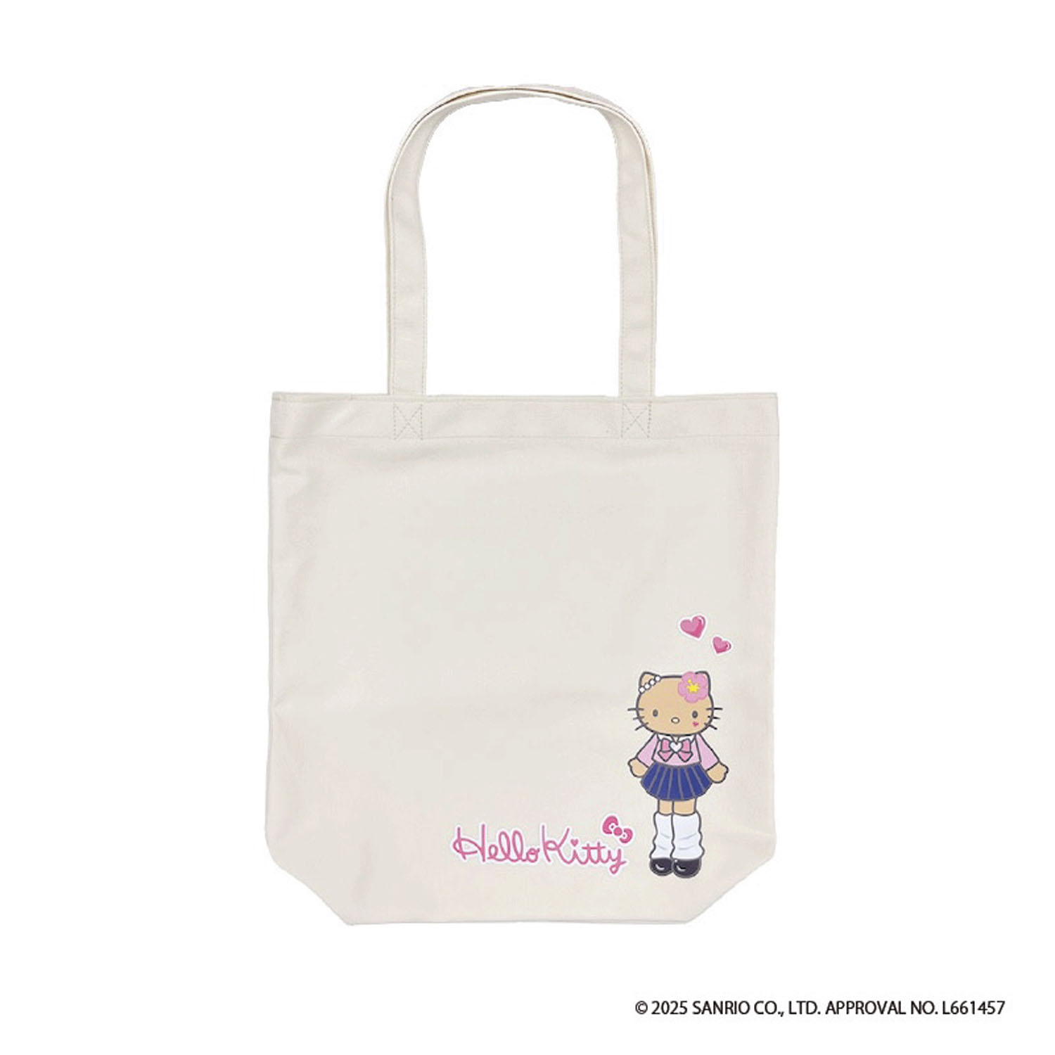 ハローキティ トートバッグ（オフホワイト）