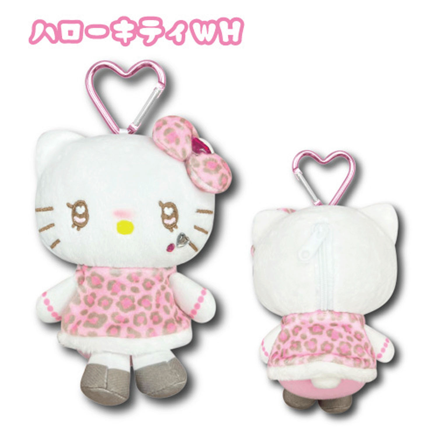 サンリオ  マスコットポーチ ギャル3 ハローキティ WH