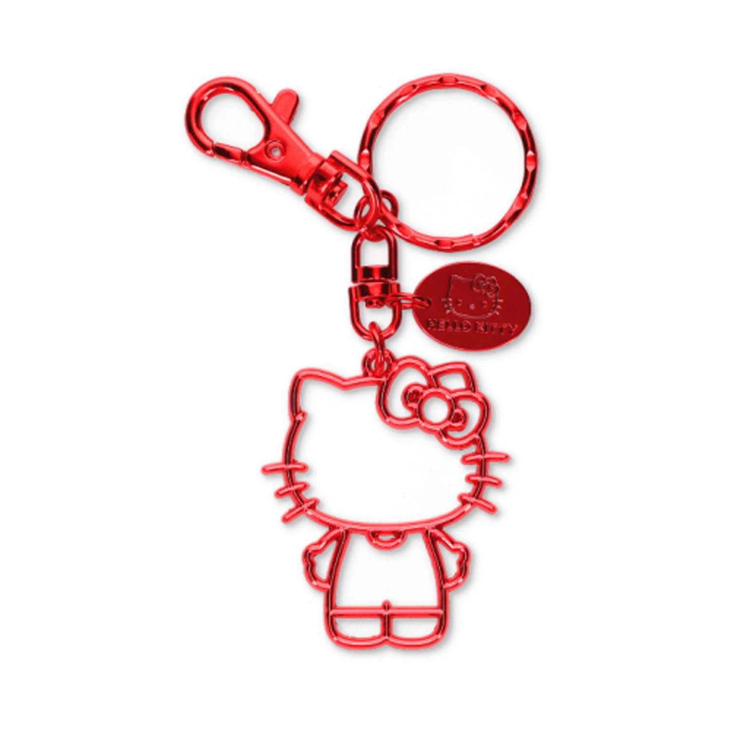 サンリオキャラクターズ メタルキーホルダー ハローキティ レッド