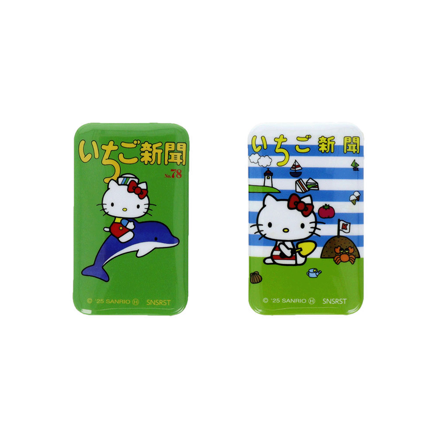 サンリオキャラクターズ 缶バッジ2個セット A - 画像4