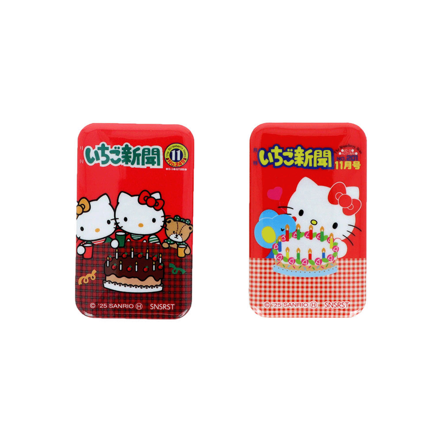 サンリオキャラクターズ 缶バッジ2個セット A - 画像5