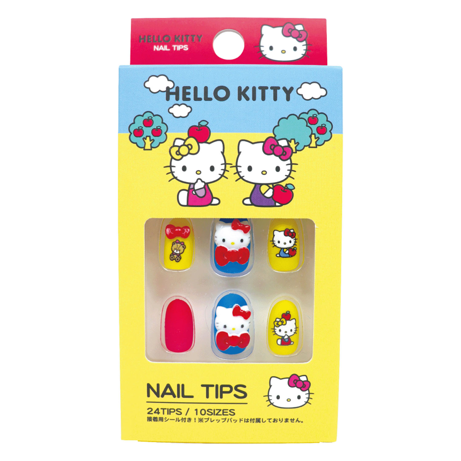 ハローキティ  ネイルチップ レトロ - 画像1