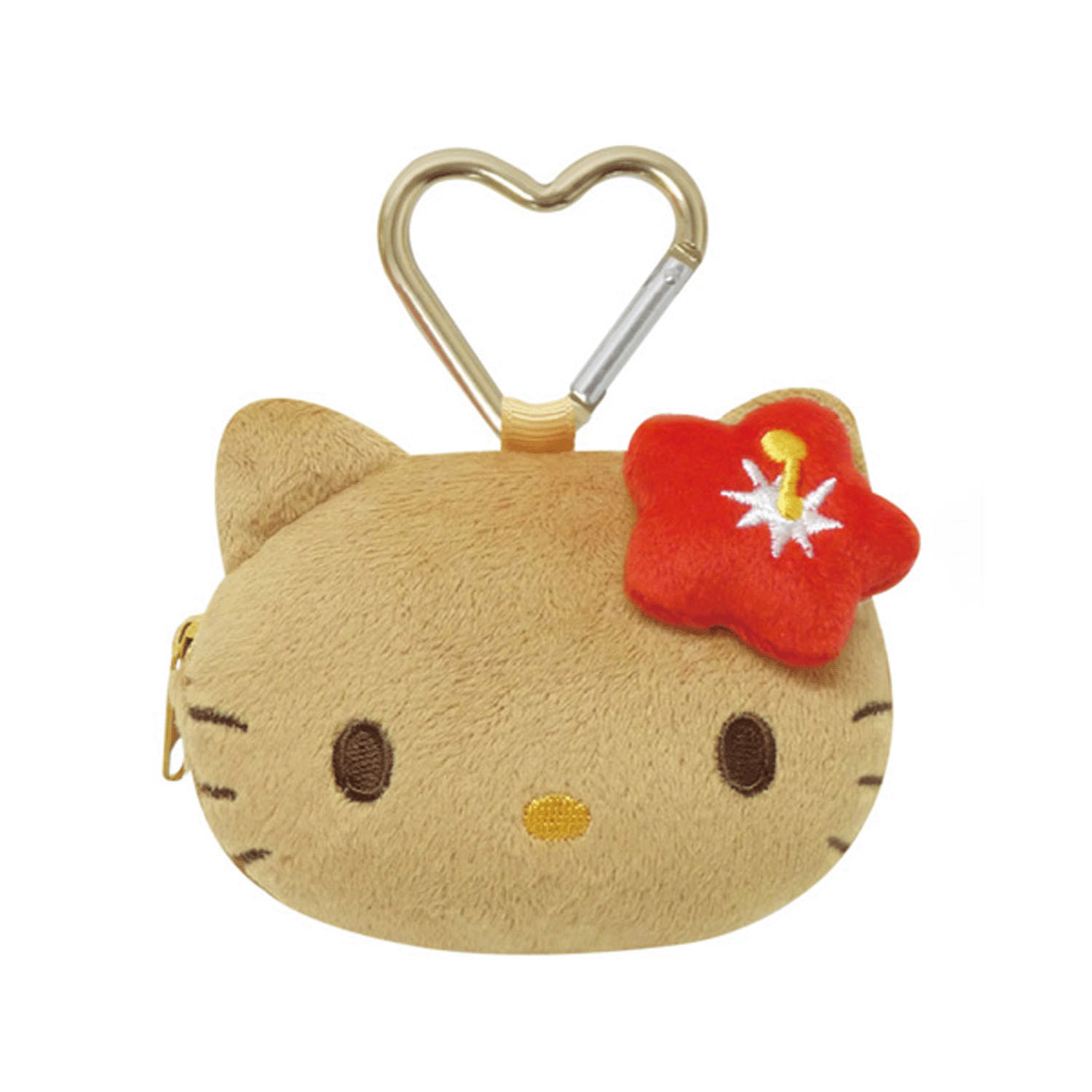 ハローキティ日焼けシリーズ 小銭入れ ハイビスカス - 画像1