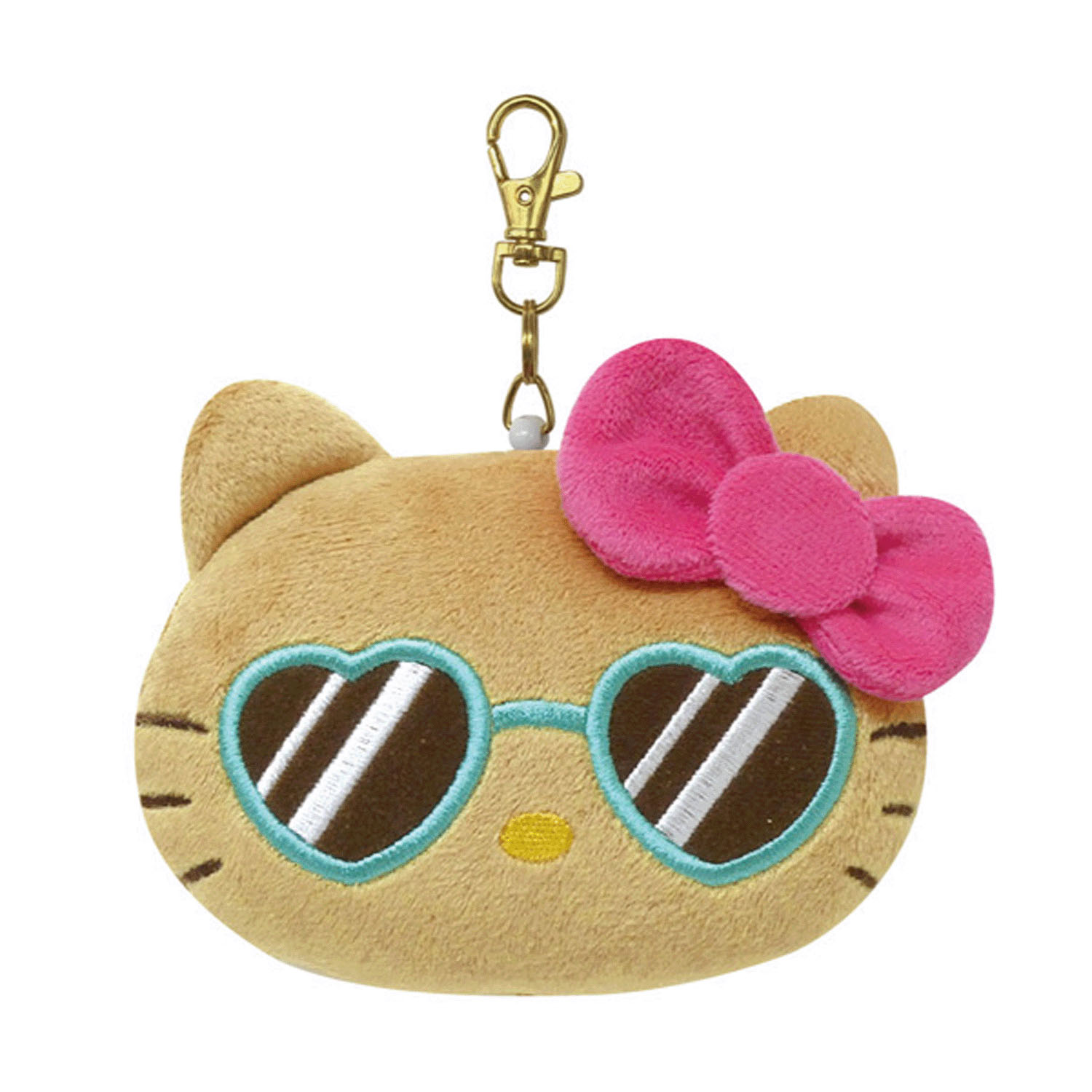 ハローキティ日焼けシリーズ フェイスパスケース サングラス - 画像1