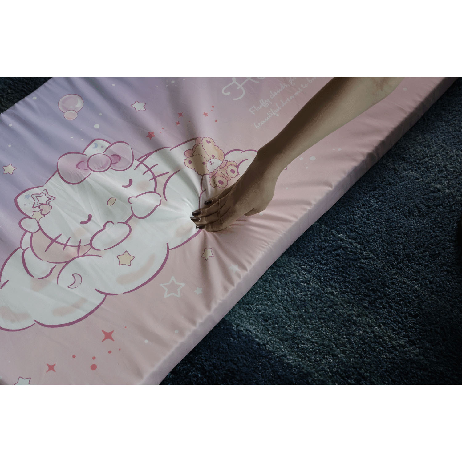 ハローキティ フロアクッション トゥインクルドリーム - 画像4