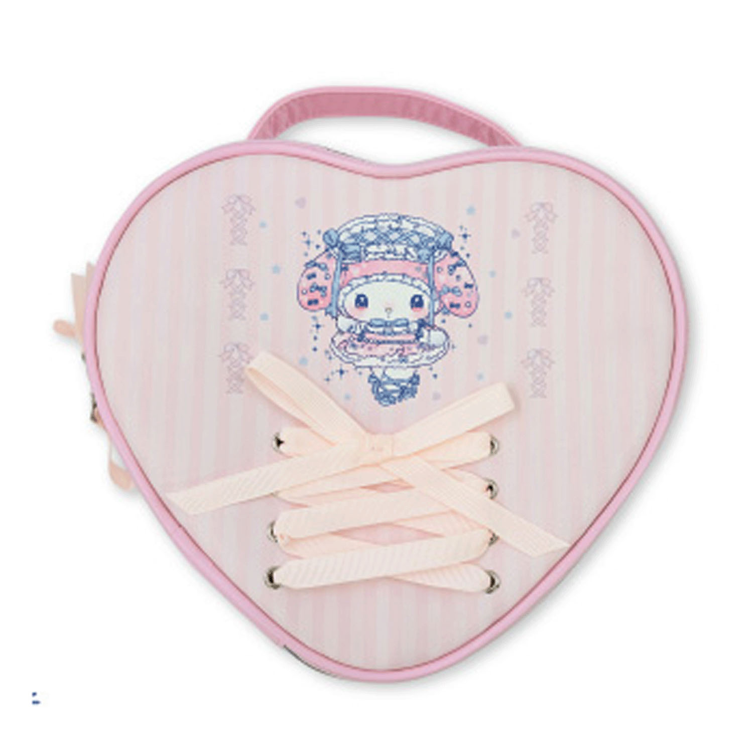 マイメロディ×DOLLY MIX ハート型バニティポーチ - 画像1