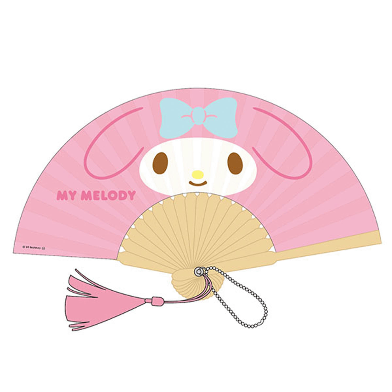 マイメロディ  ミニ扇子キーホルダー