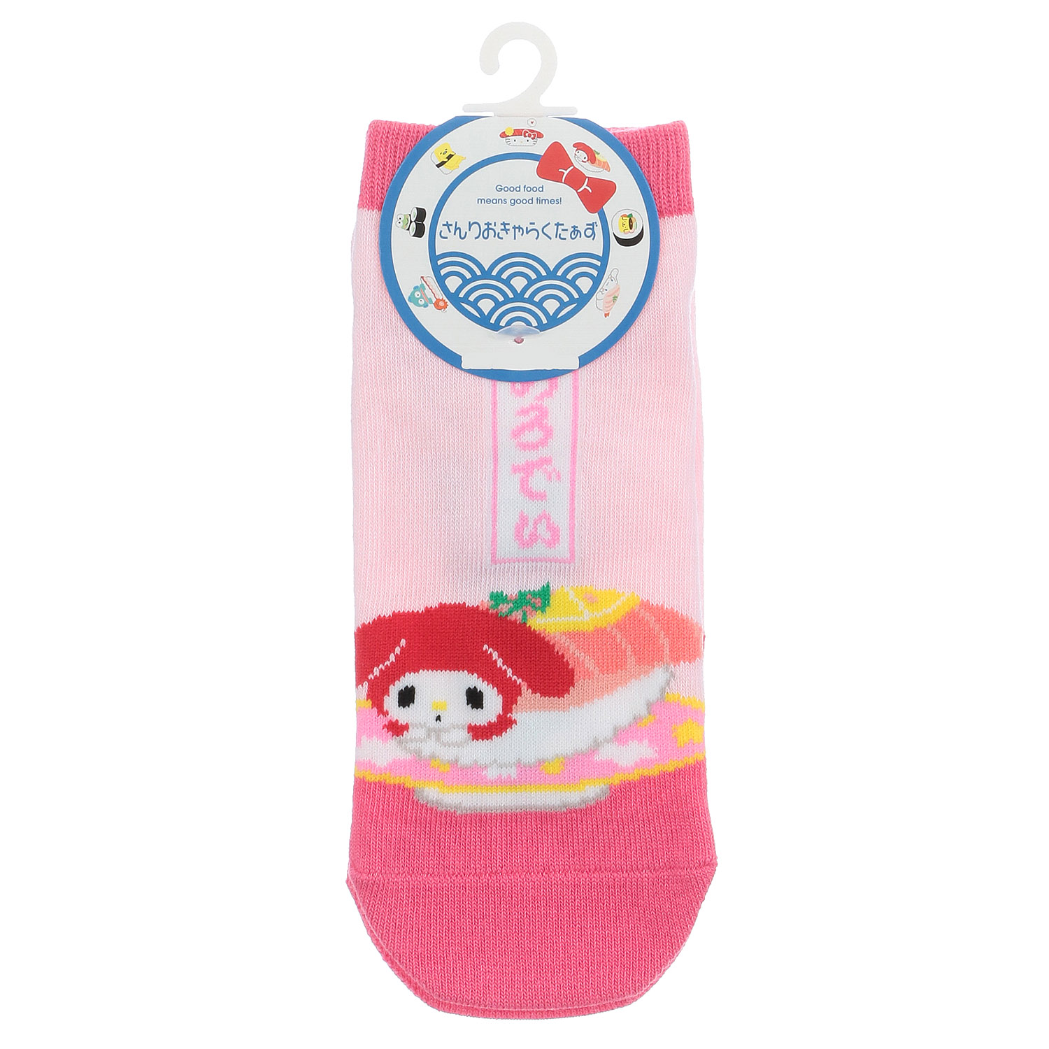マイメロディ フロントスニーカーイン丈ソックス