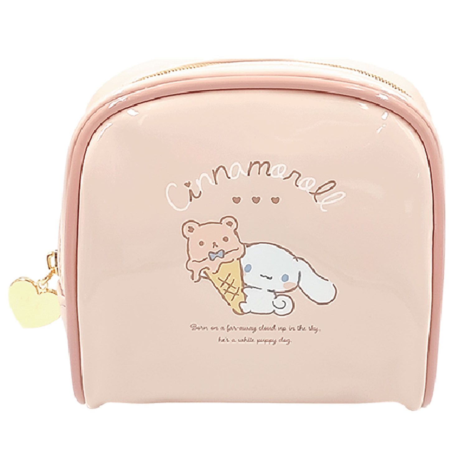 シナモロール ボックスポーチ ベージュ のんびりナチュラル - 画像1