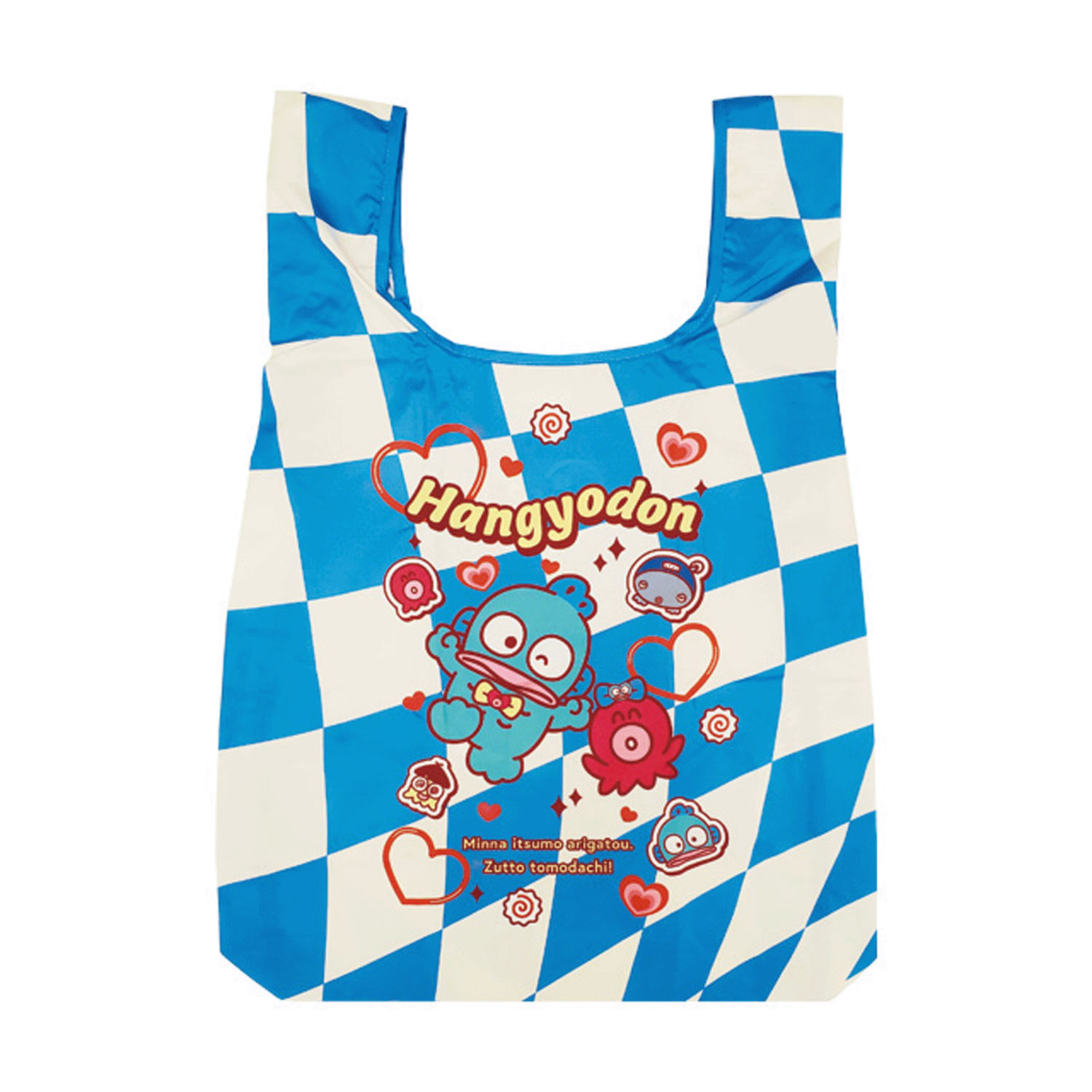 ハンギョドン 40周年  エコバッグ ブルー - 画像1