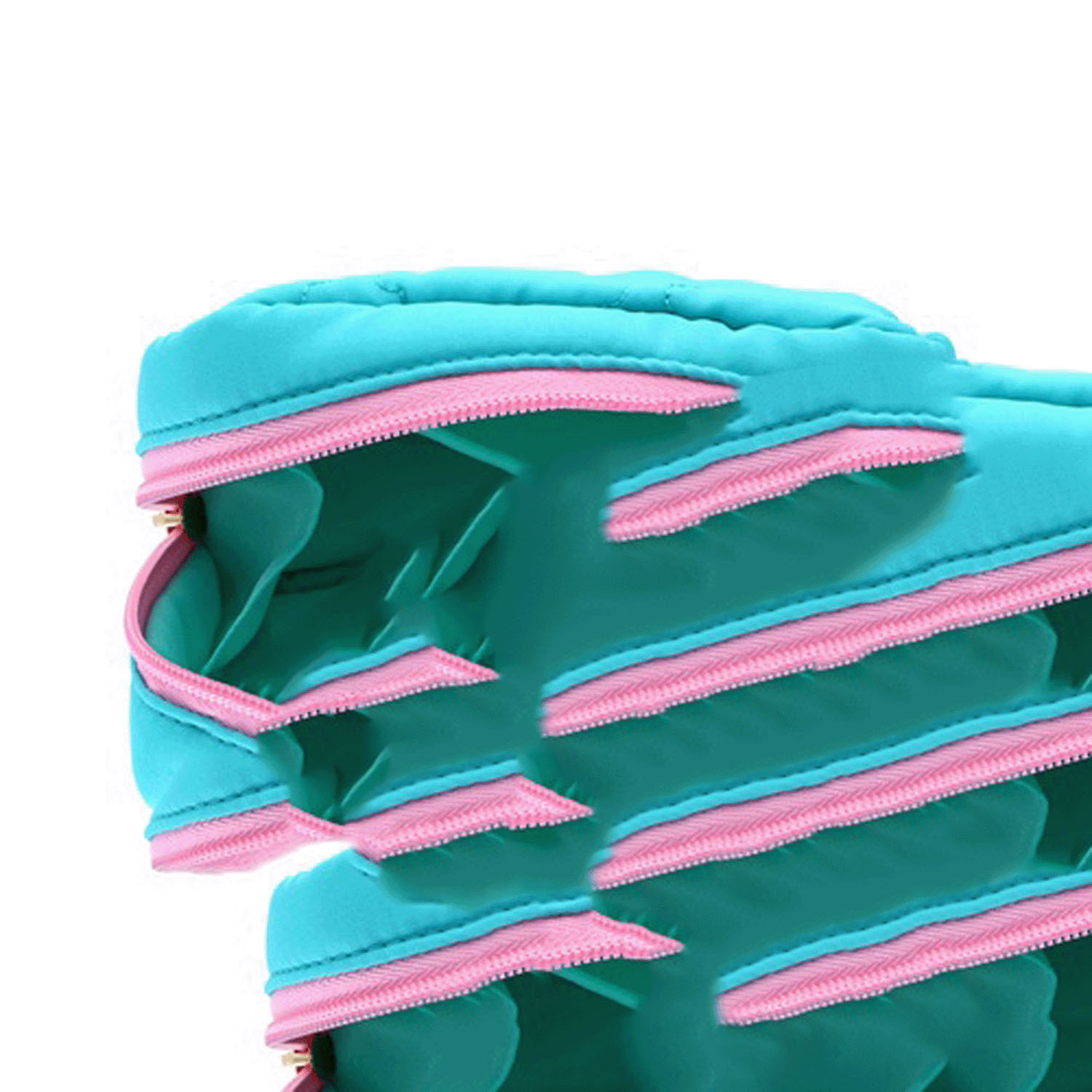 サンリオ ハンギョドン キルティングポーチ グリーン - 画像3