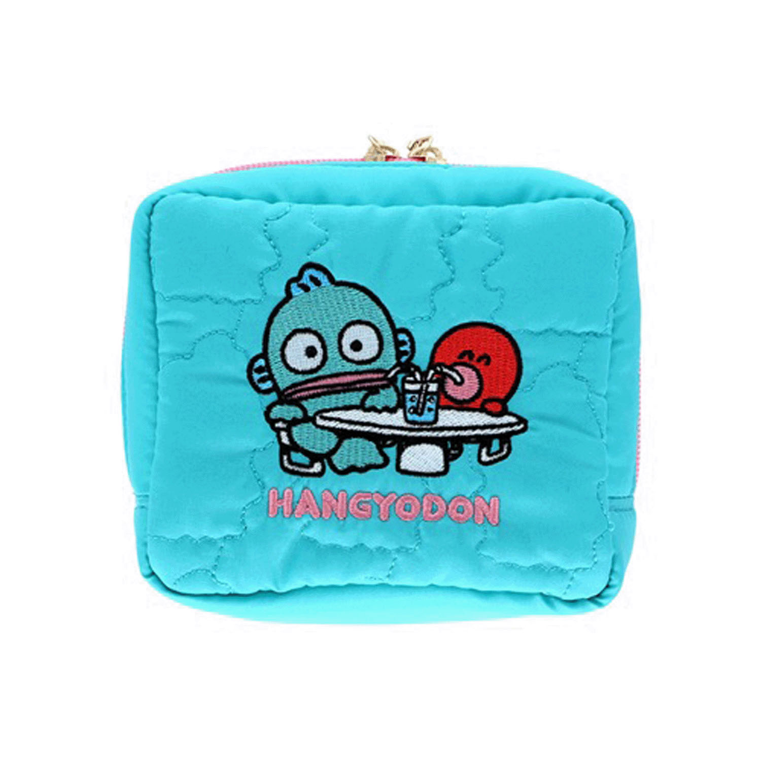 サンリオ ハンギョドン キルティングポーチ グリーン - 画像1