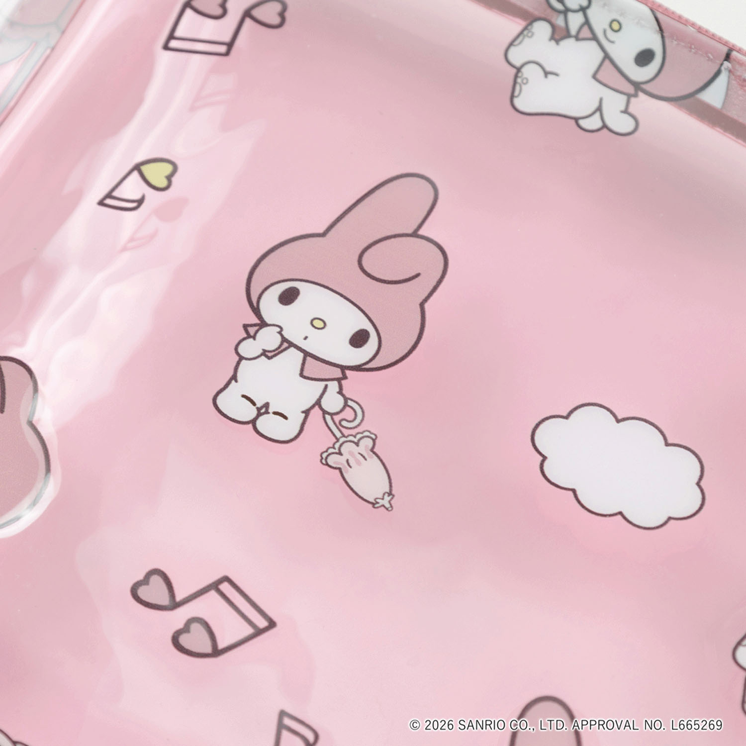SANRIO CHARACTERS BASIC PVCポーチ マイメロディ - 画像3