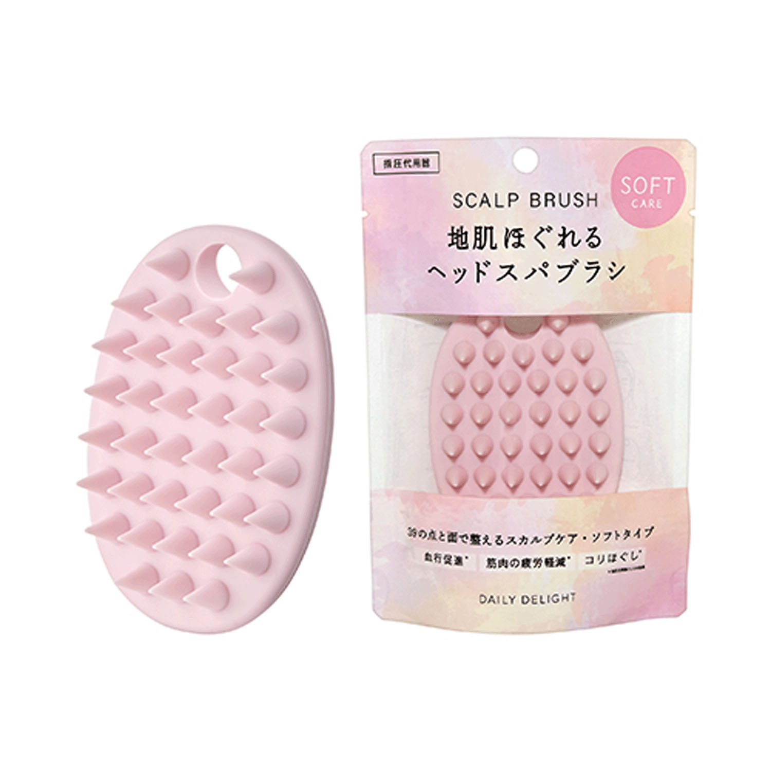 デイリーディライトスカルプブラシソフト - 画像1