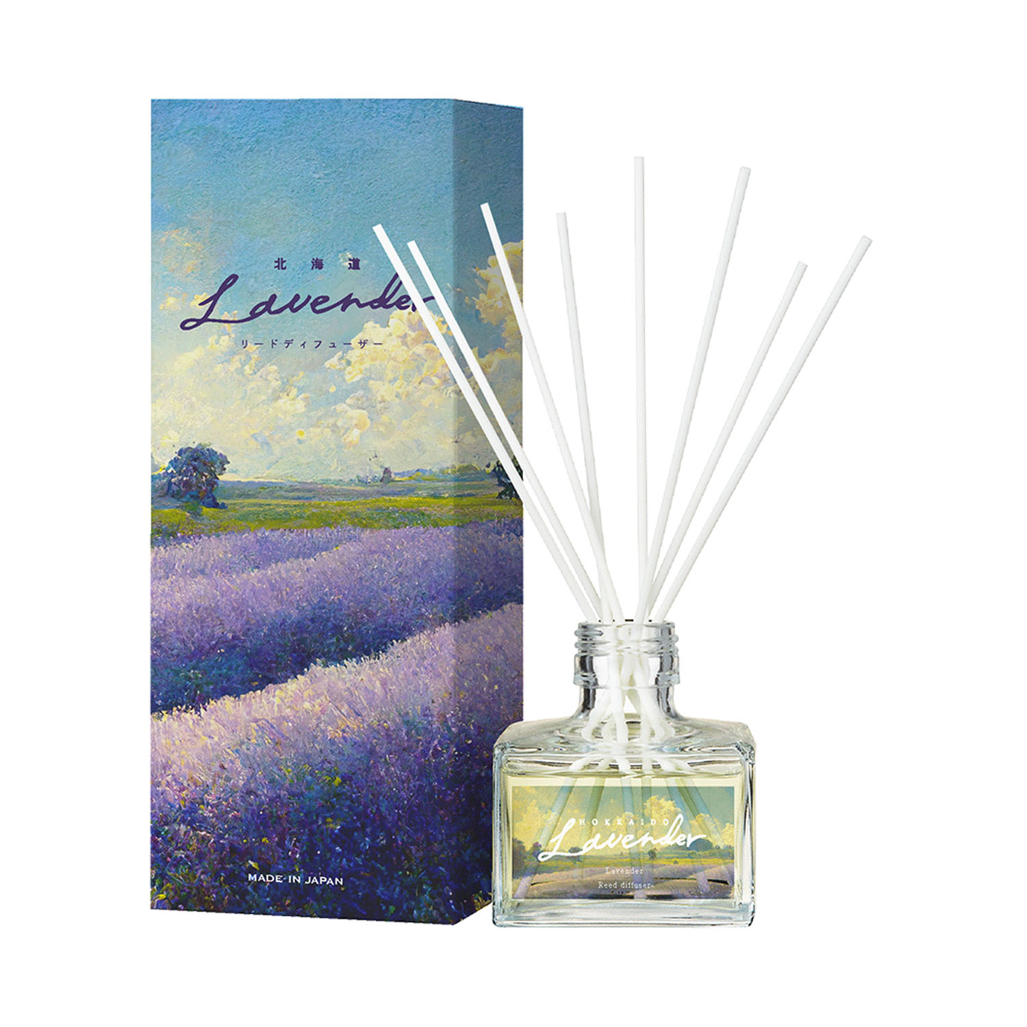 北海道ラベンダー リードディフューザー - 画像1