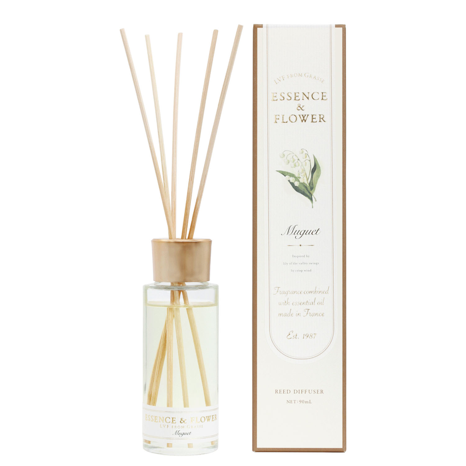 LVFリードディフューザー90 ミュゲ - 画像1