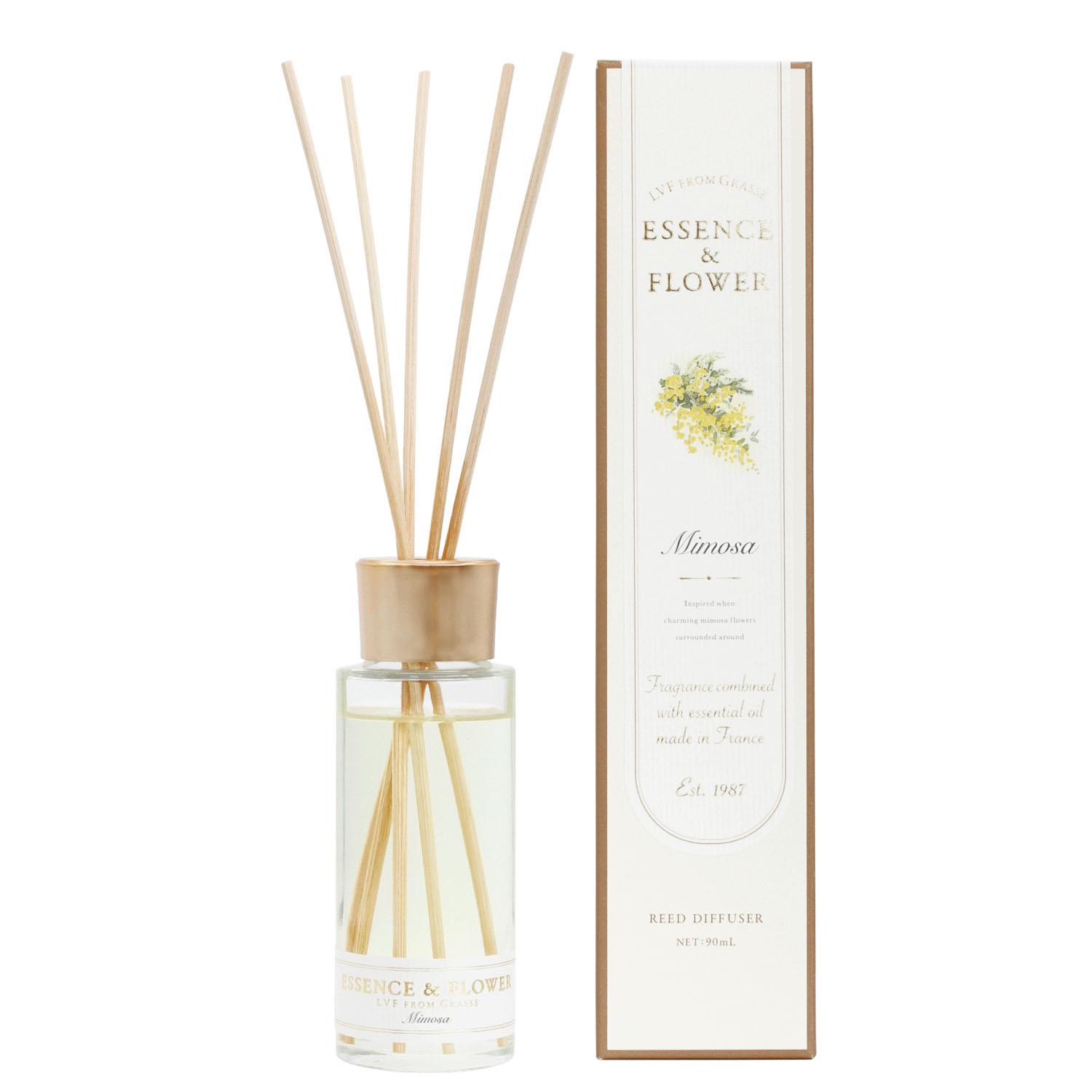 LVFリードディフューザー90 ミモザ - 画像1